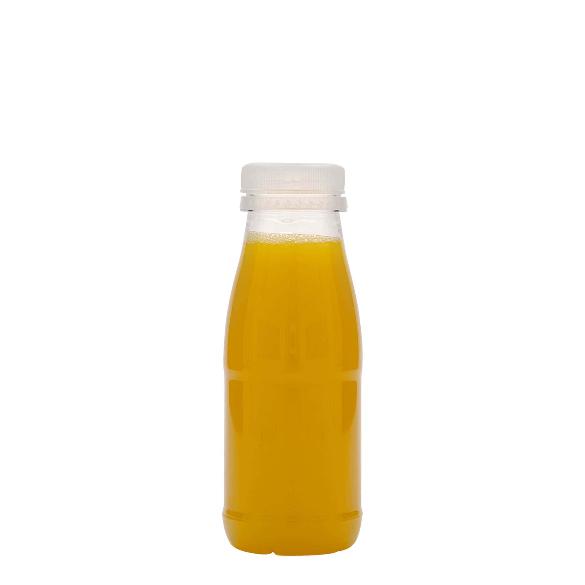 250 ml PET-flaska 'Mjölk och Juice', plast, öppning: 38 mm