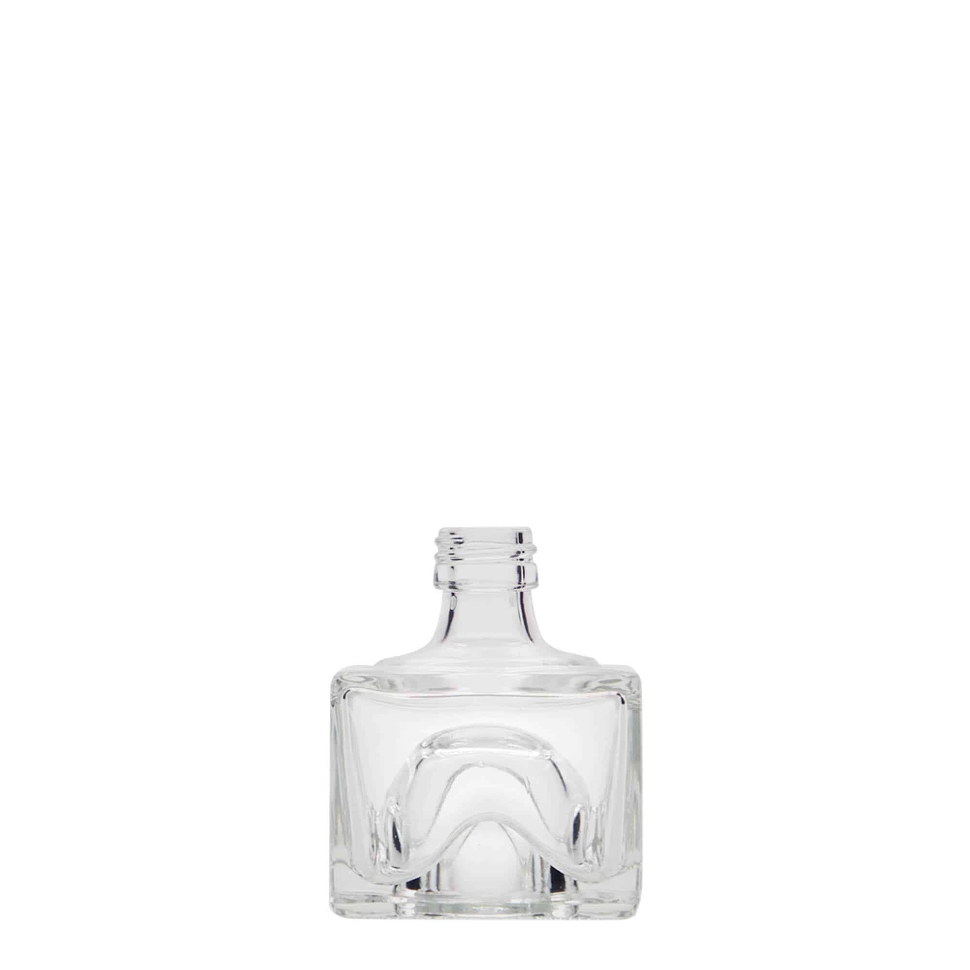 40 ml glasflaska 'Cocolores', fyrkantig, mynning: PP 18