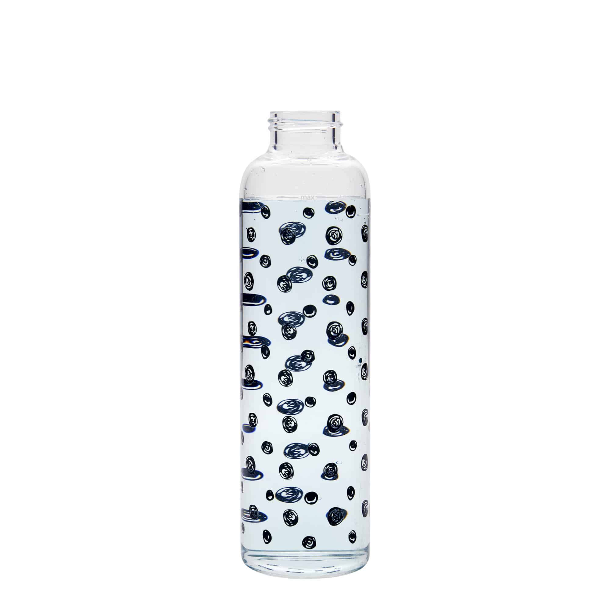 500 ml drickflaska 'Perseus - Svarta prickar', öppning: skruvlock 500 ml drickflaska 'Perseus - Svarta prickar', öppning: skruvlock