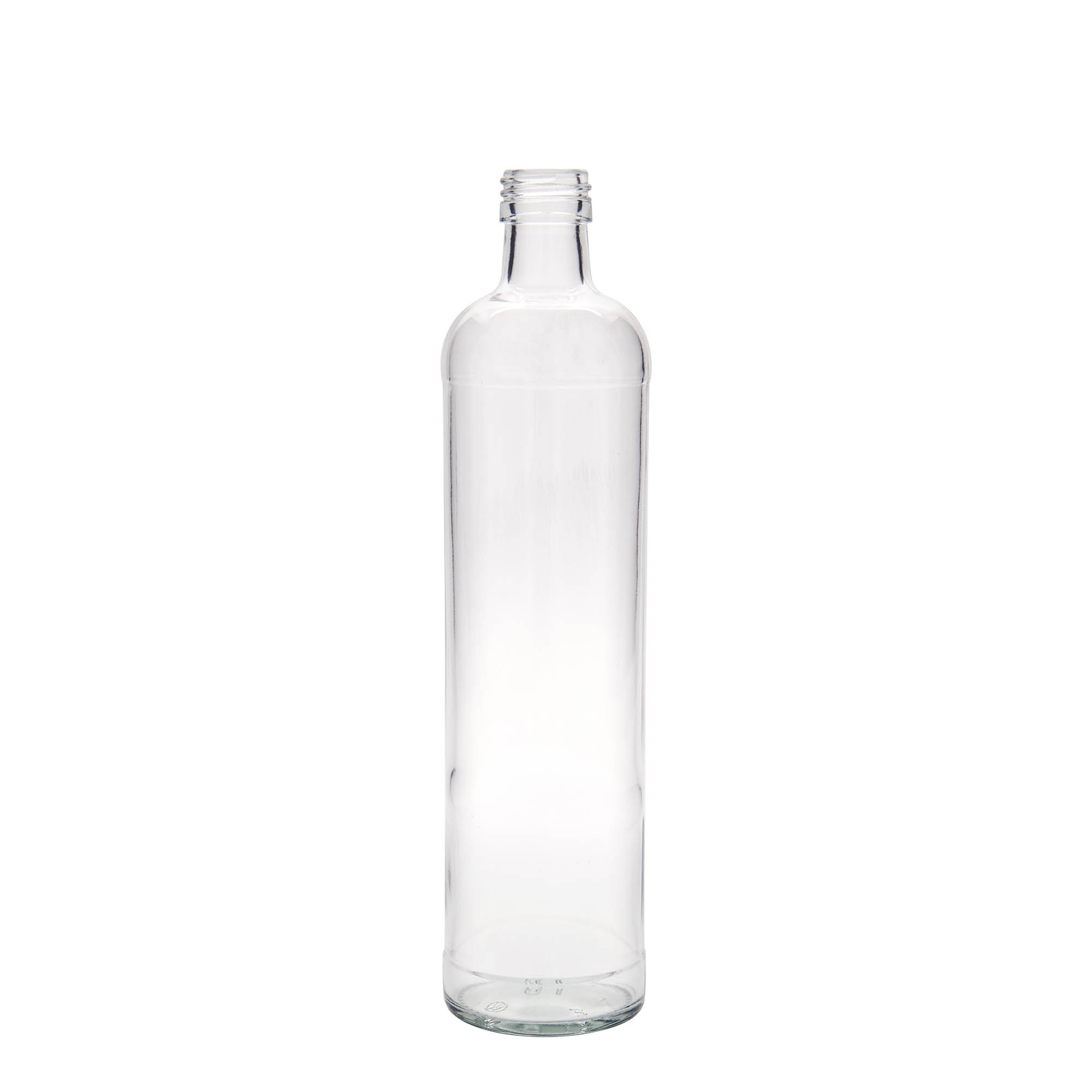 500 ml Krugflaska, glas, öppning: PP 28