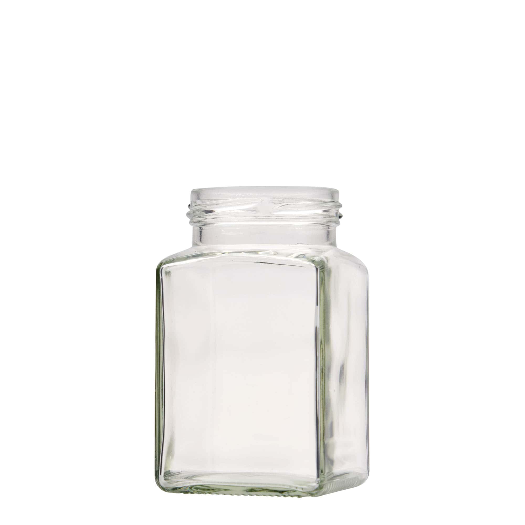 260 ml fyrkantigt glas, öppning: twist-off (TO 58) 260 ml fyrkantigt glas, öppning: twist-off (TO 58)