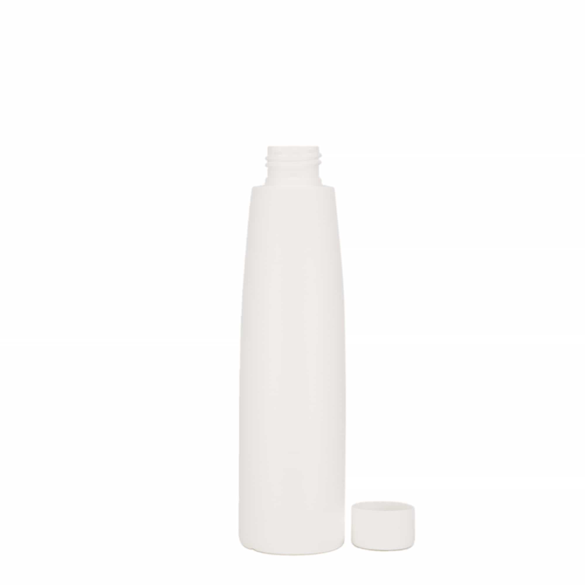 200 ml plastflaska 'Donald', HDPE, vit, mynning: 24/410