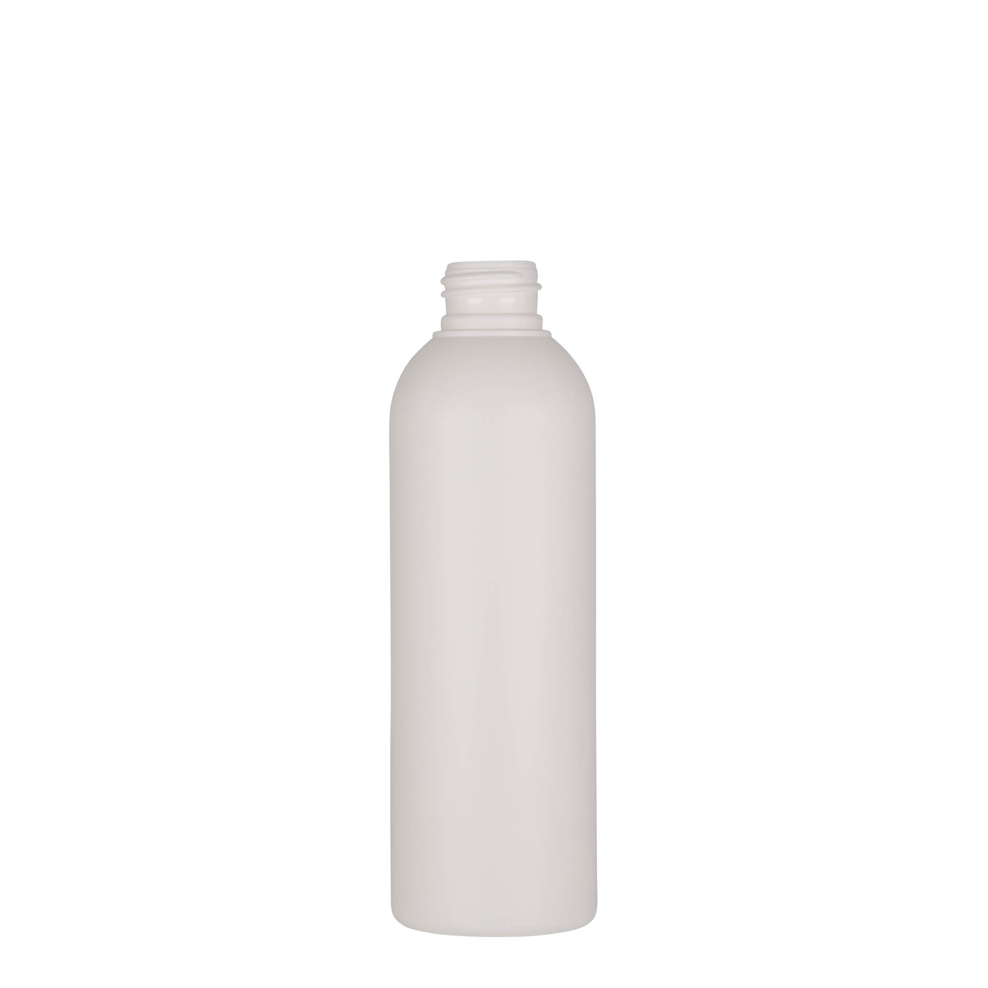 200 ml plastflaska 'Tuffy', HDPE, vit, öppning: 24/410