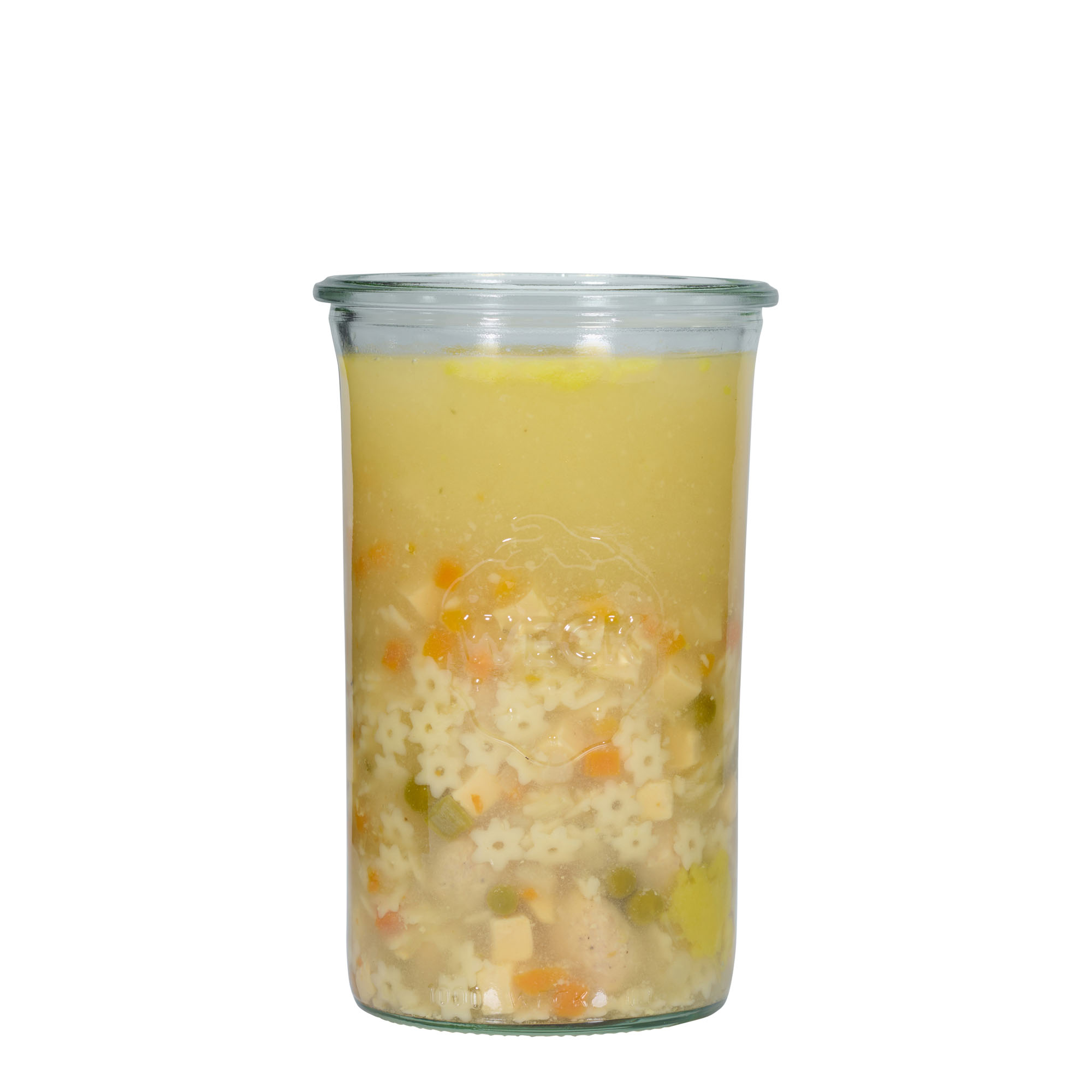 1.000 ml WECK-sturzglas #, mynning: rundrand