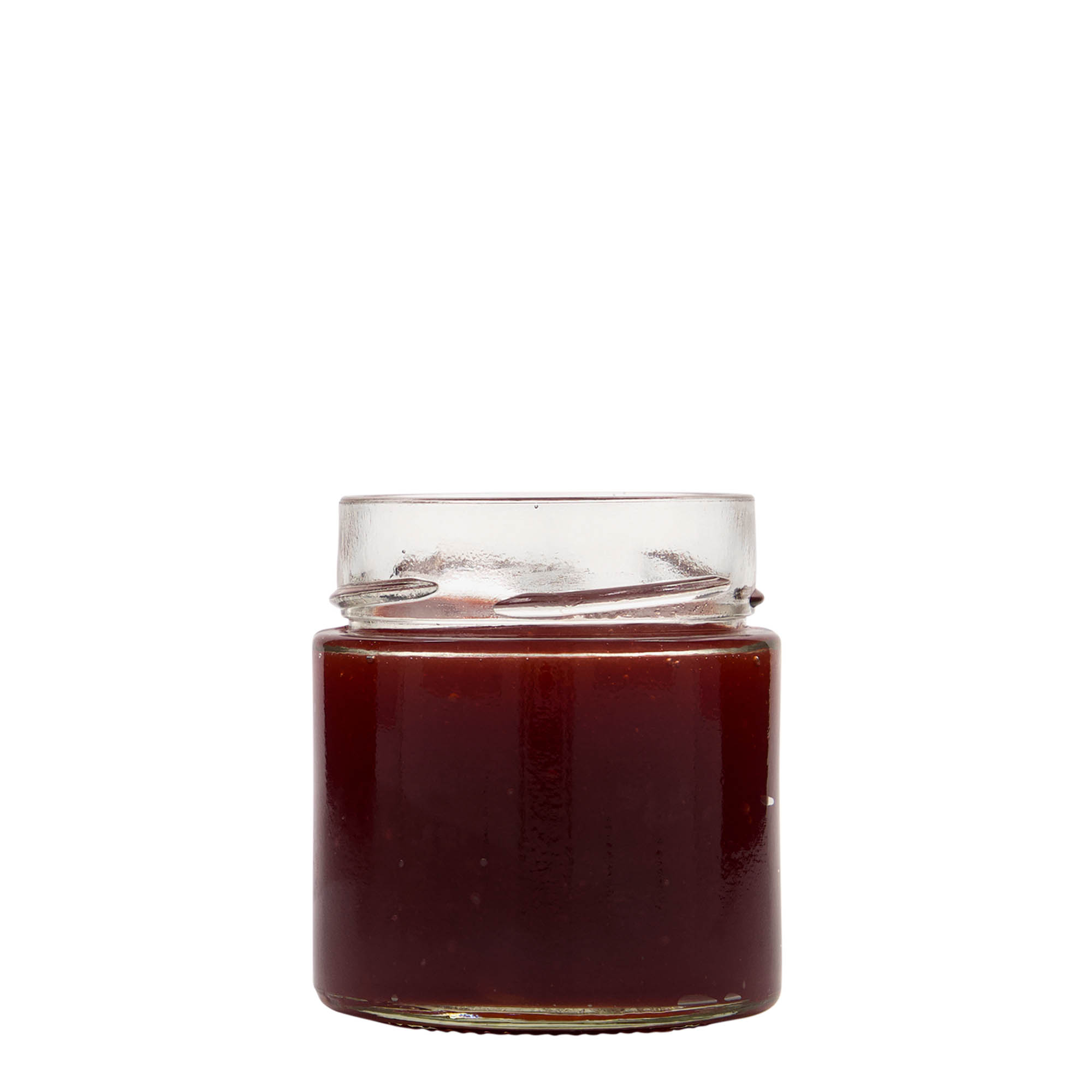 212 ml rund glas 'Balu', öppning: extra djup twist-off (EDTO 70) 212 ml rund glas 'Balu', öppning: extra djup twist-off (EDTO 70)