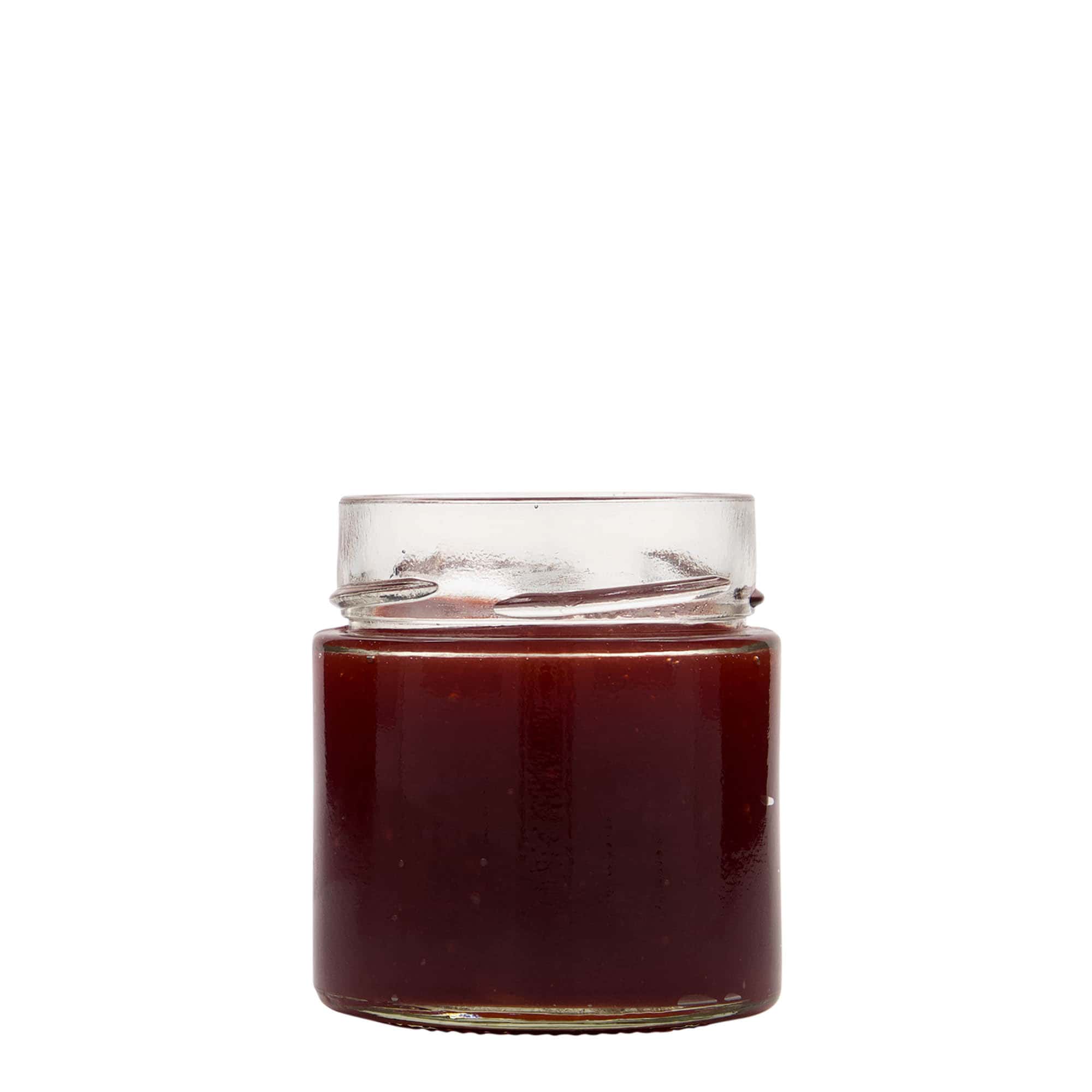 212 ml rund glas 'Balu', öppning: extra djup twist-off (EDTO 70) 212 ml rund glas 'Balu', öppning: extra djup twist-off (EDTO 70)