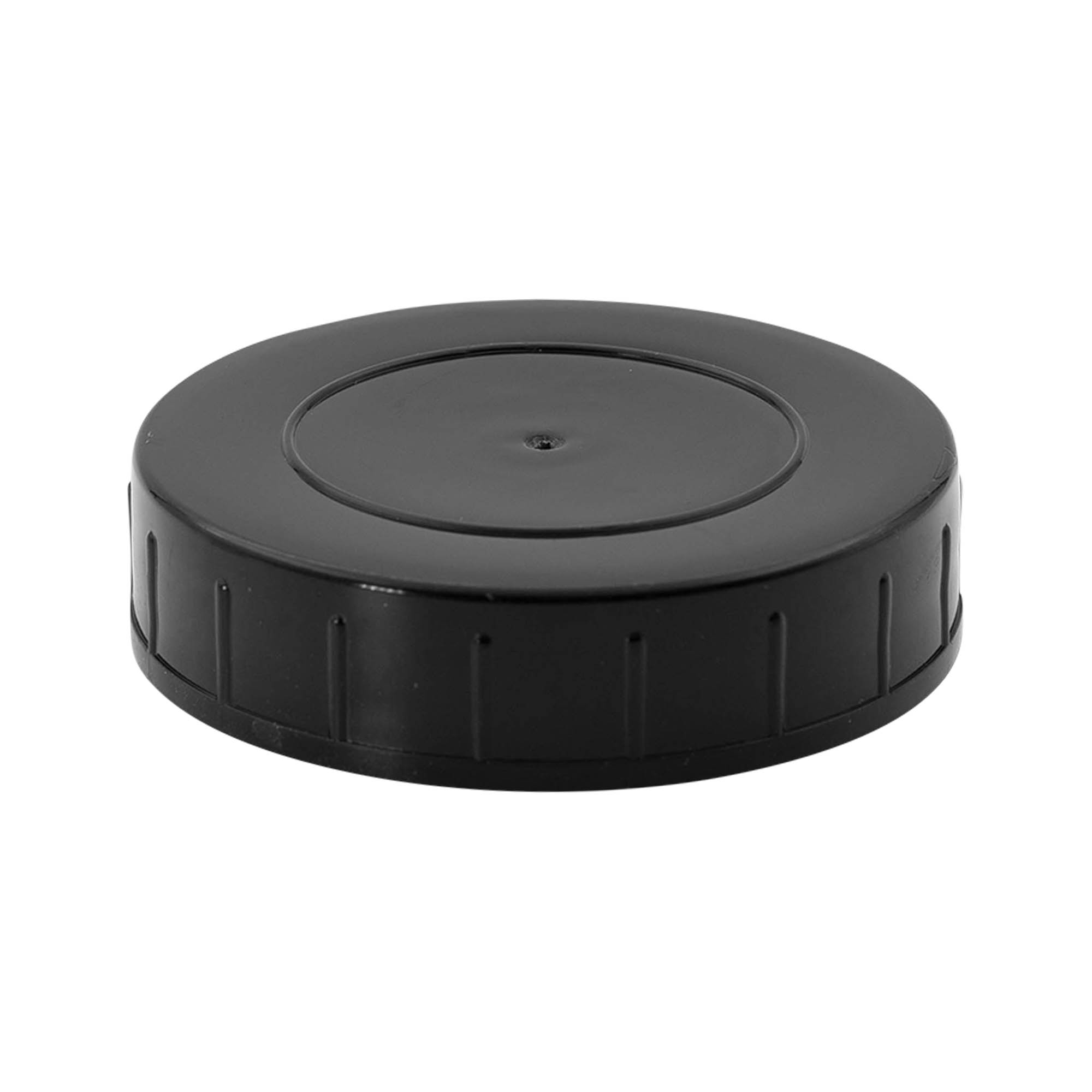 Skruvlock, PP-plast, svart, för öppning: DIN 68 Skruvlock, PP-plast, svart, för öppning: DIN 68