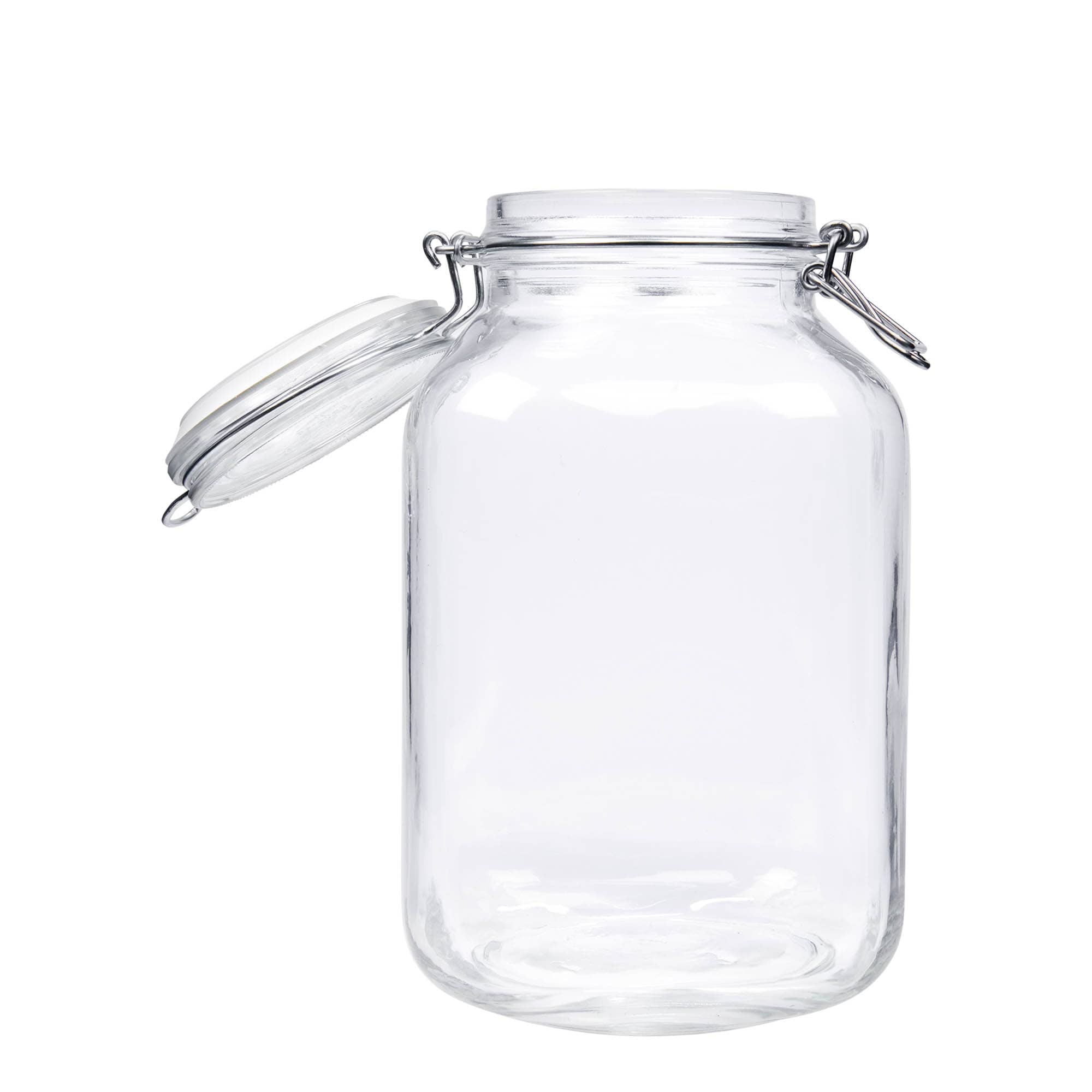3 000 ml trådhänglåsburk 'Fido', kvadratisk, öppning: trådhänglås 3 000 ml trådhänglåsburk 'Fido', kvadratisk, öppning: trådhänglås