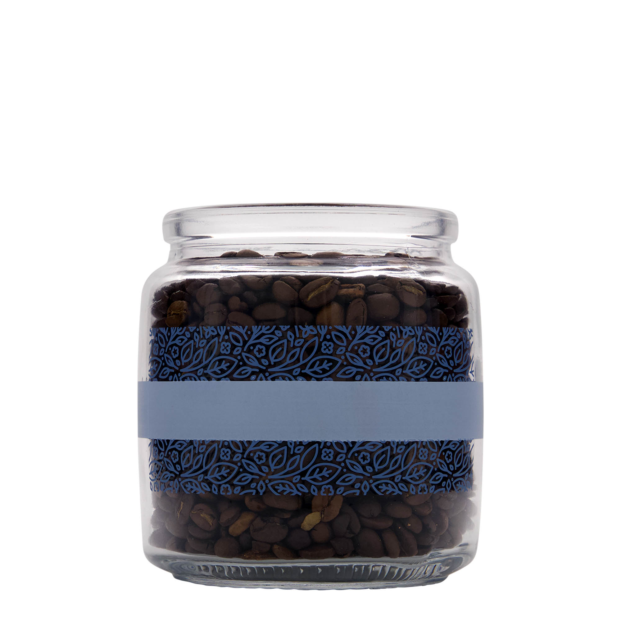 750 ml korkglas 'Giara', motiv: Naturalmente blu, öppning: kork 750 ml korkglas 'Giara', motiv: Naturalmente blu, öppning: kork