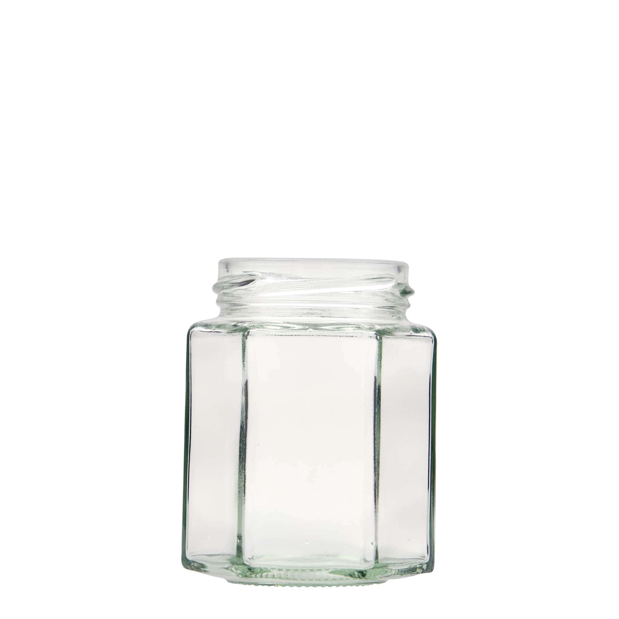 196 ml sexkantigt glas, öppning: Twist-Off (TO 58)