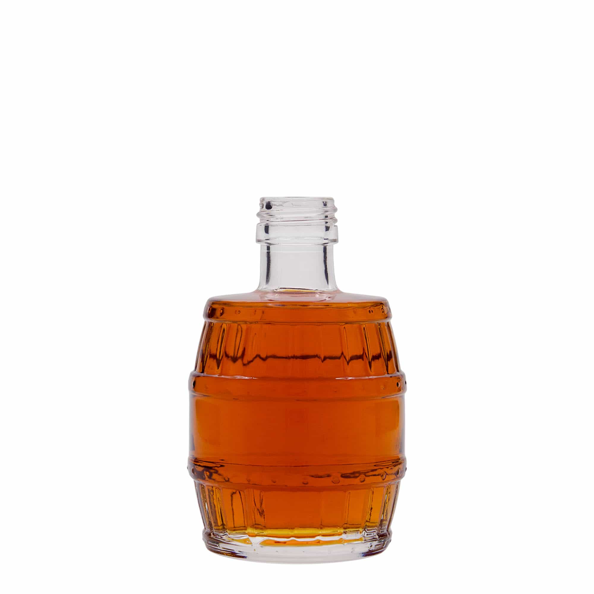 200 ml glasflaska 'Fat', öppning: PP 28 200 ml glasflaska 'Fat', öppning: PP 28