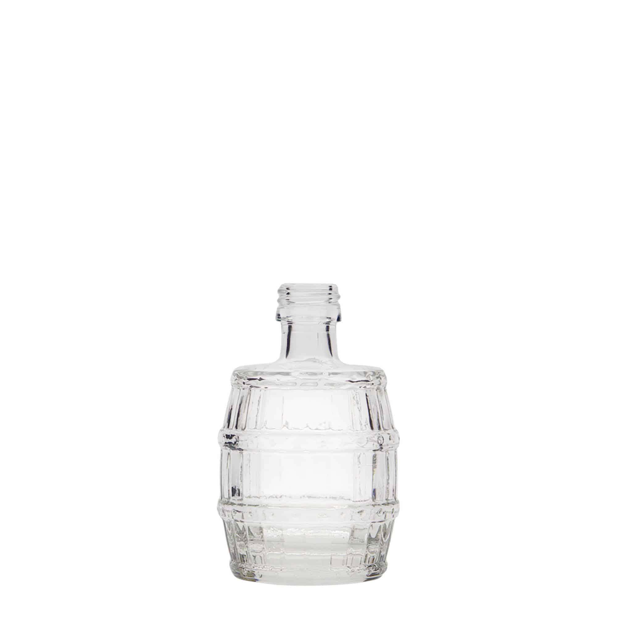 50 ml glasflaska 'Fat', mynning: PP 18 50 ml glasflaska 'Fat', mynning: PP 18