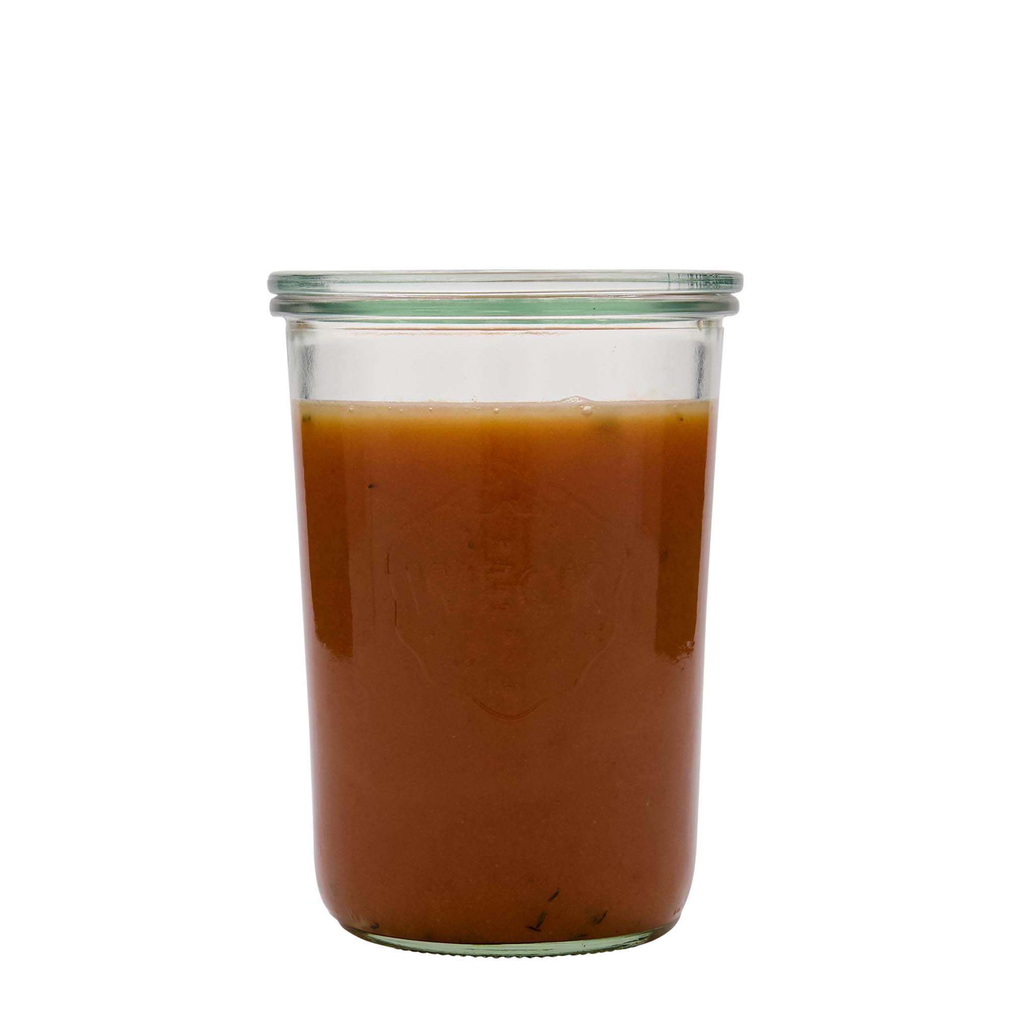 850 ml WECK-störtglas, mynning: rund kant