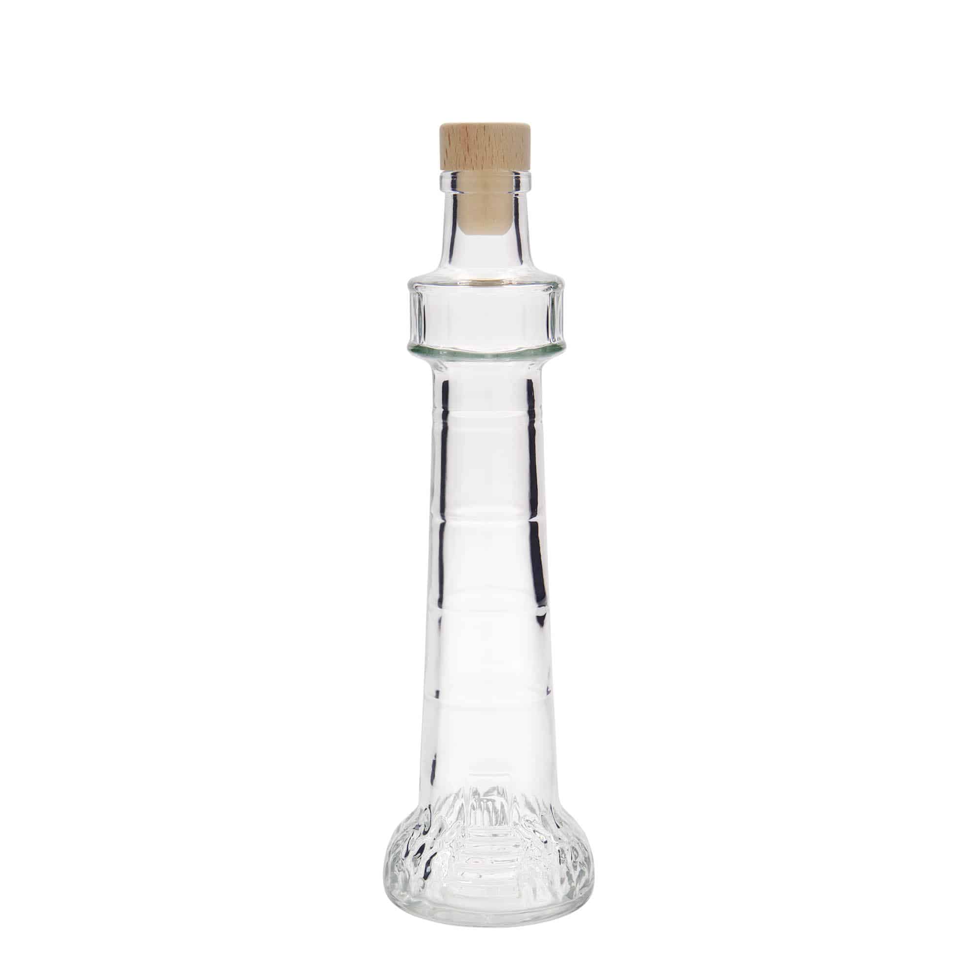 200 ml glasflaska 'Fyr', mynning: kork