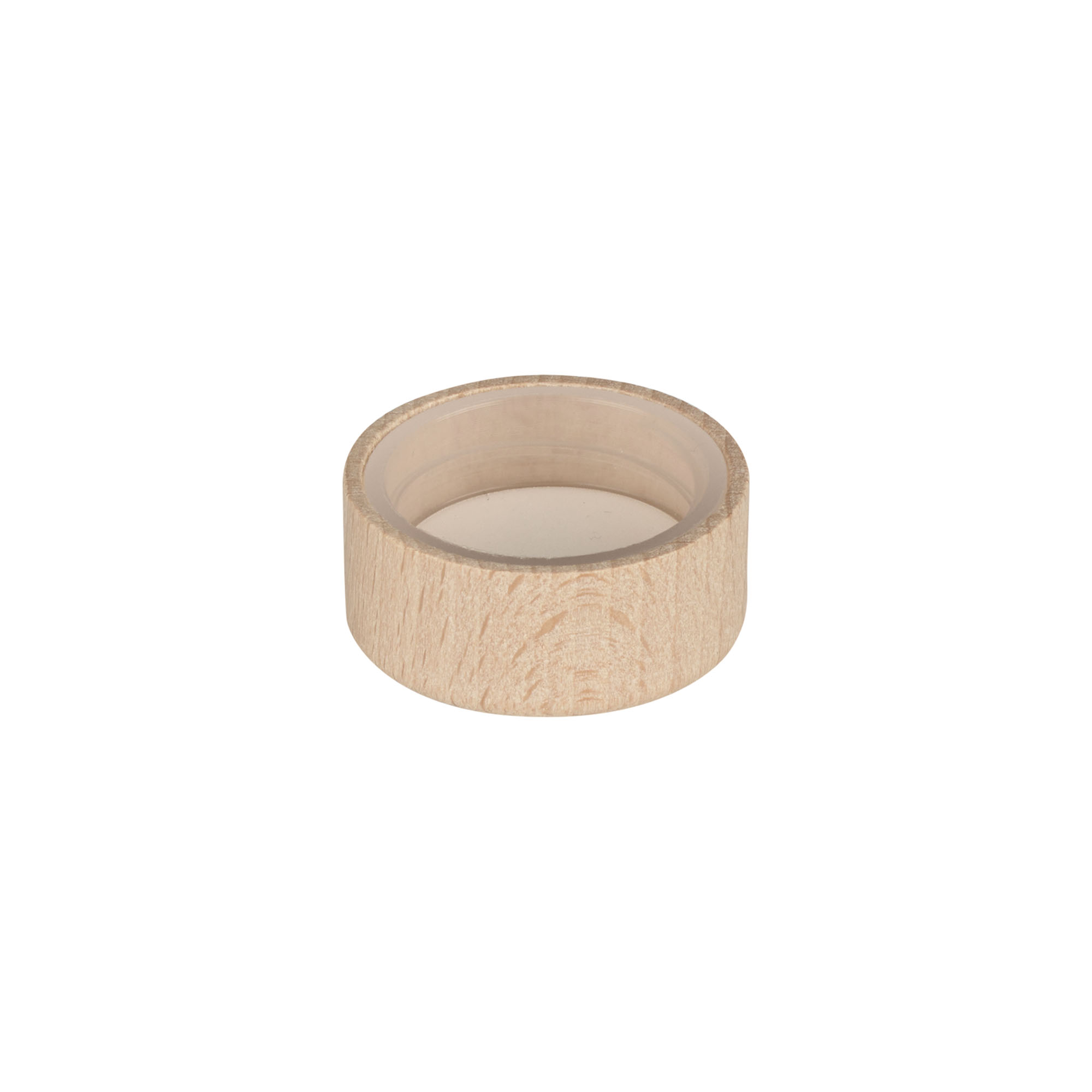 Skruvlock, trä, beige, för mynning: GPI 28/400