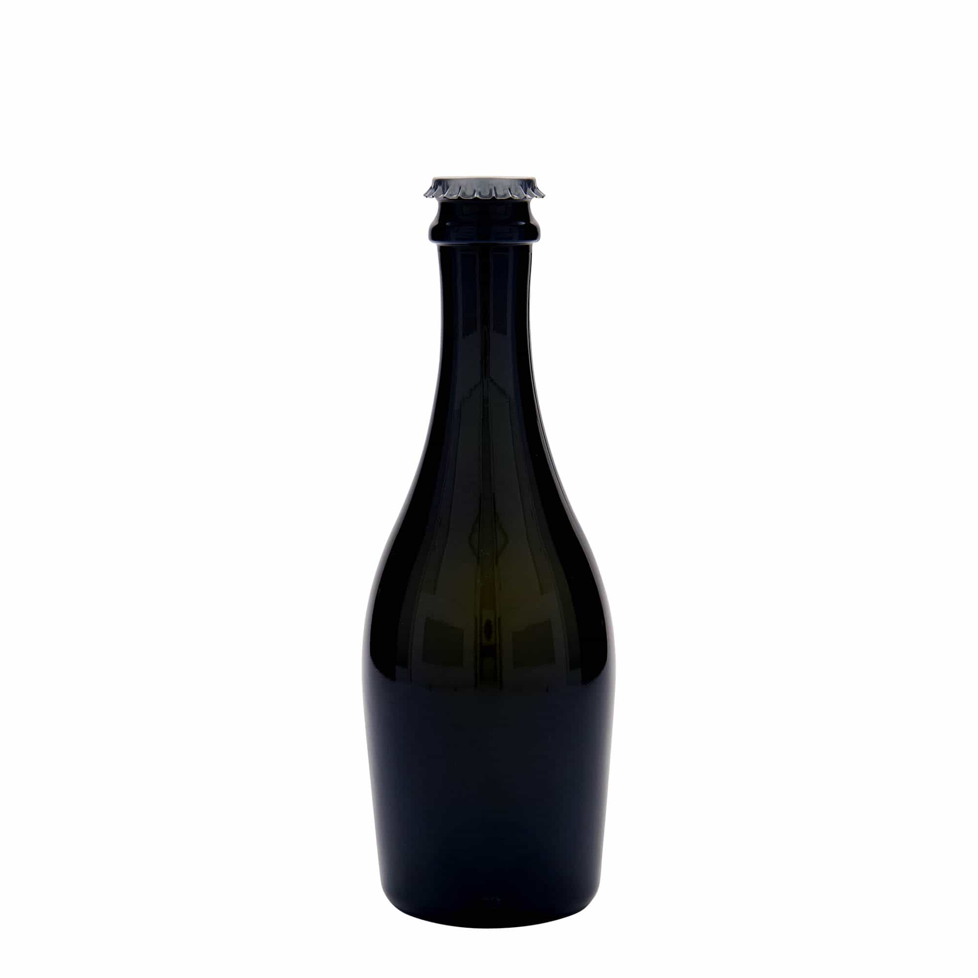 330 ml sektflaska 'Carmen', glas, antikgrön, mynning: kronkapsyl