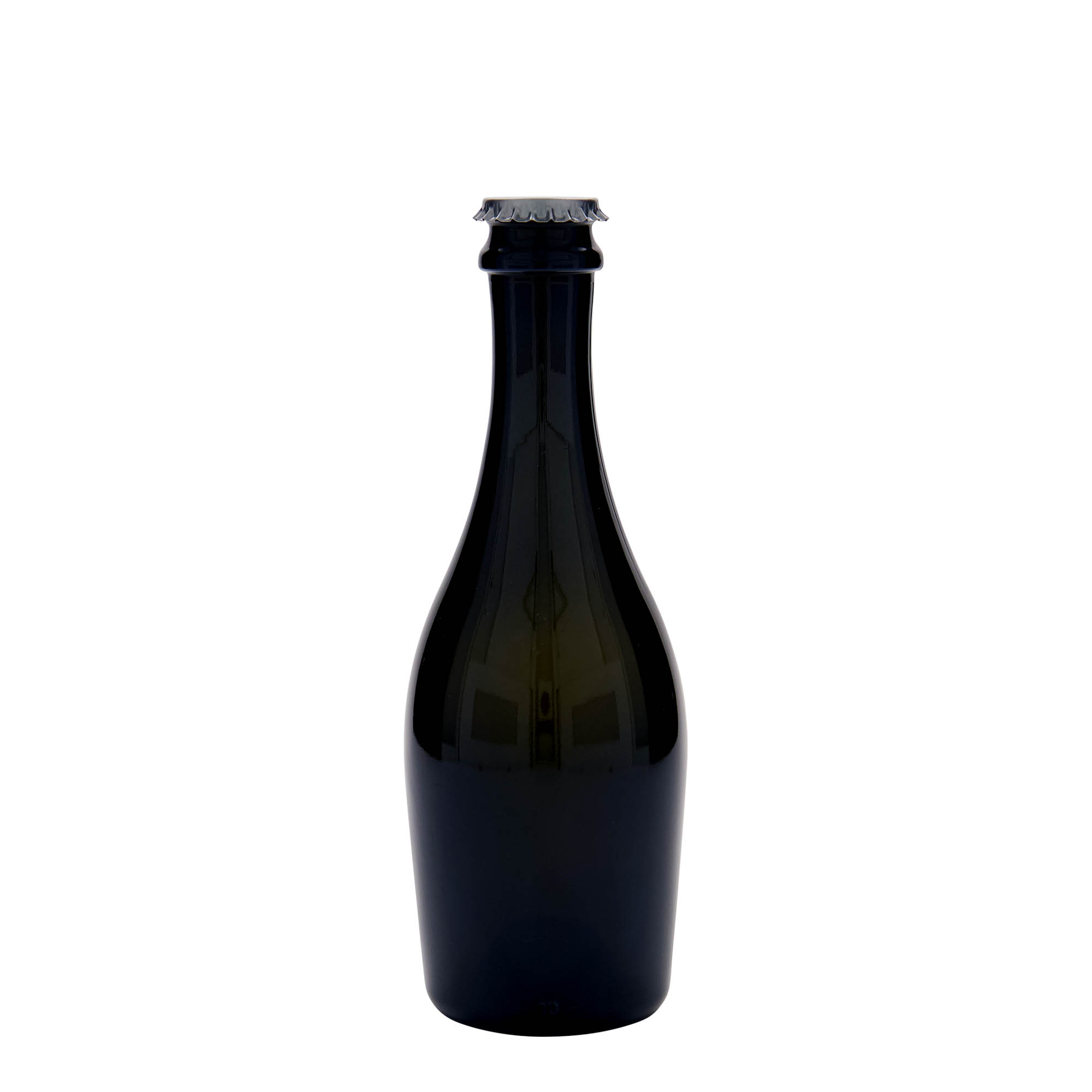 330 ml sektflaska 'Carmen', glas, antikgrön, mynning: kronkapsyl