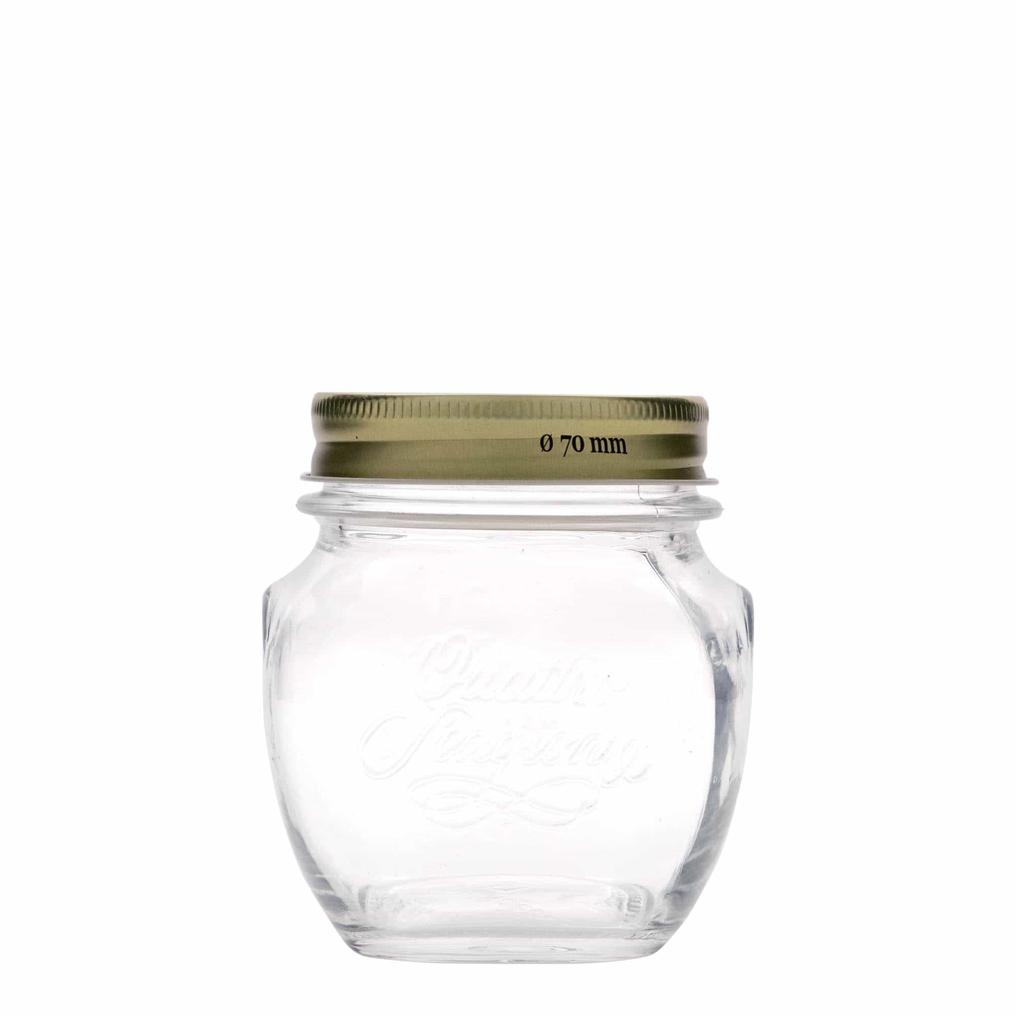 300 ml dekorglas 'Quattro Stagioni', mynning: skruvkapsel 300 ml dekorglas 'Quattro Stagioni', mynning: skruvkapsel