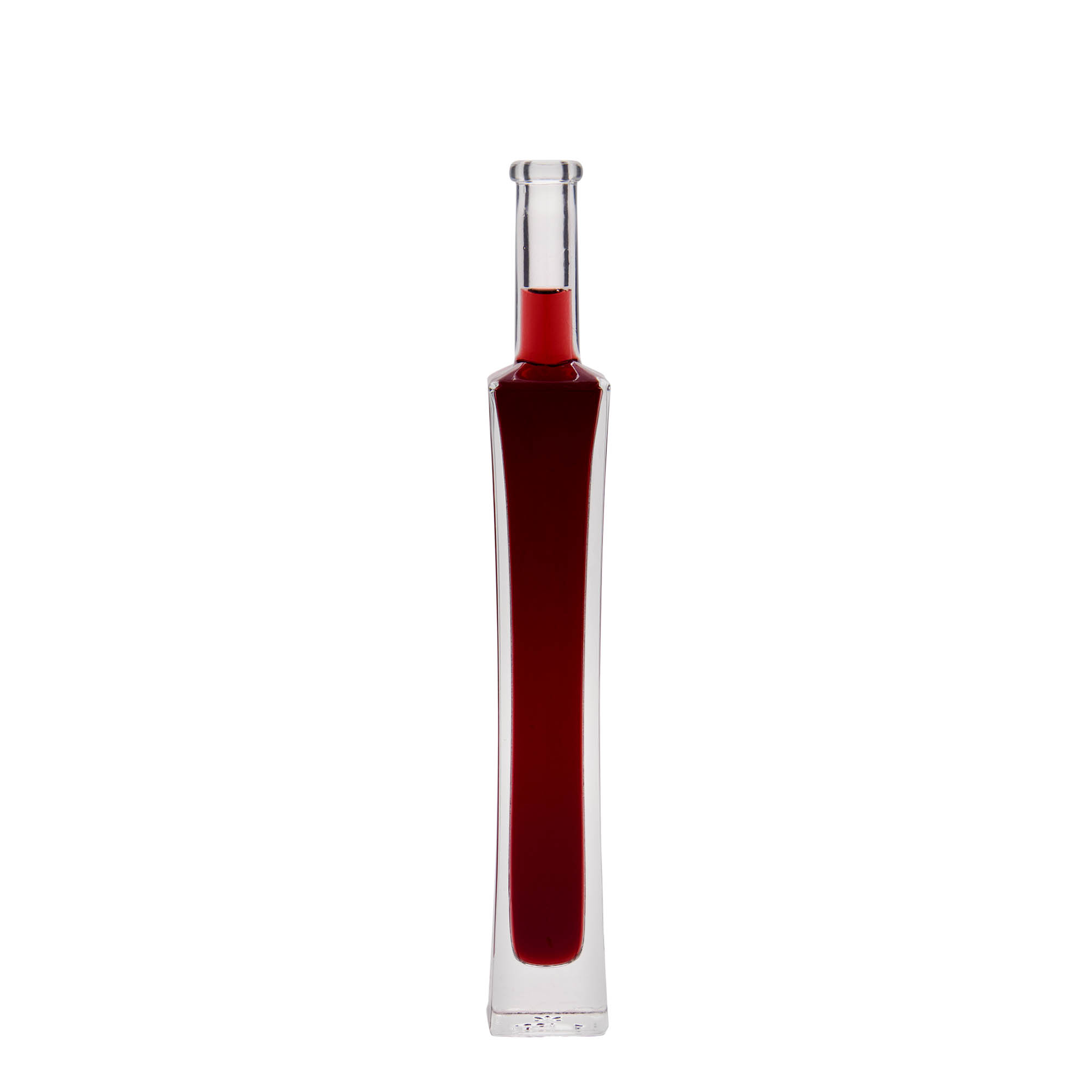 100 ml glasflaska 'Koko', kvadratisk, öppning: kork 100 ml glasflaska 'Koko', kvadratisk, öppning: kork