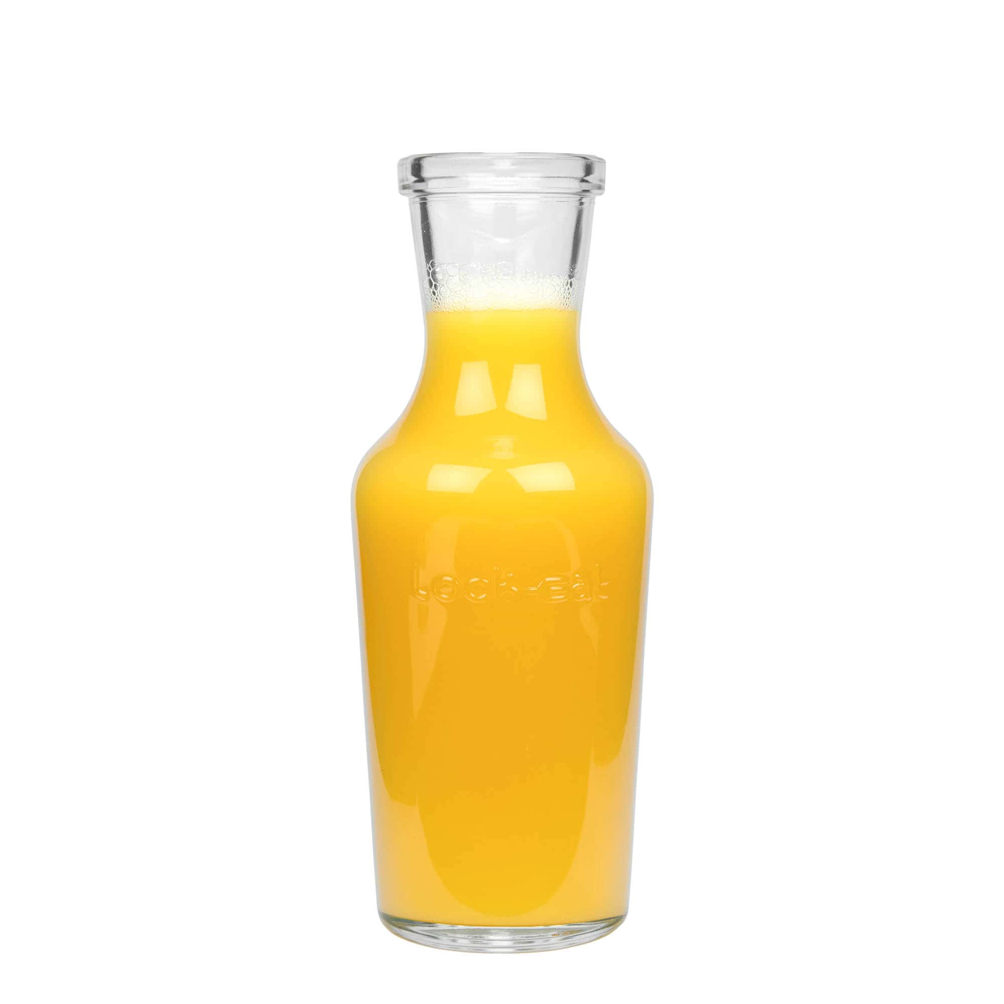 1 000 ml glaskaraff 'Lock-Eat', mynning: trågbågslås