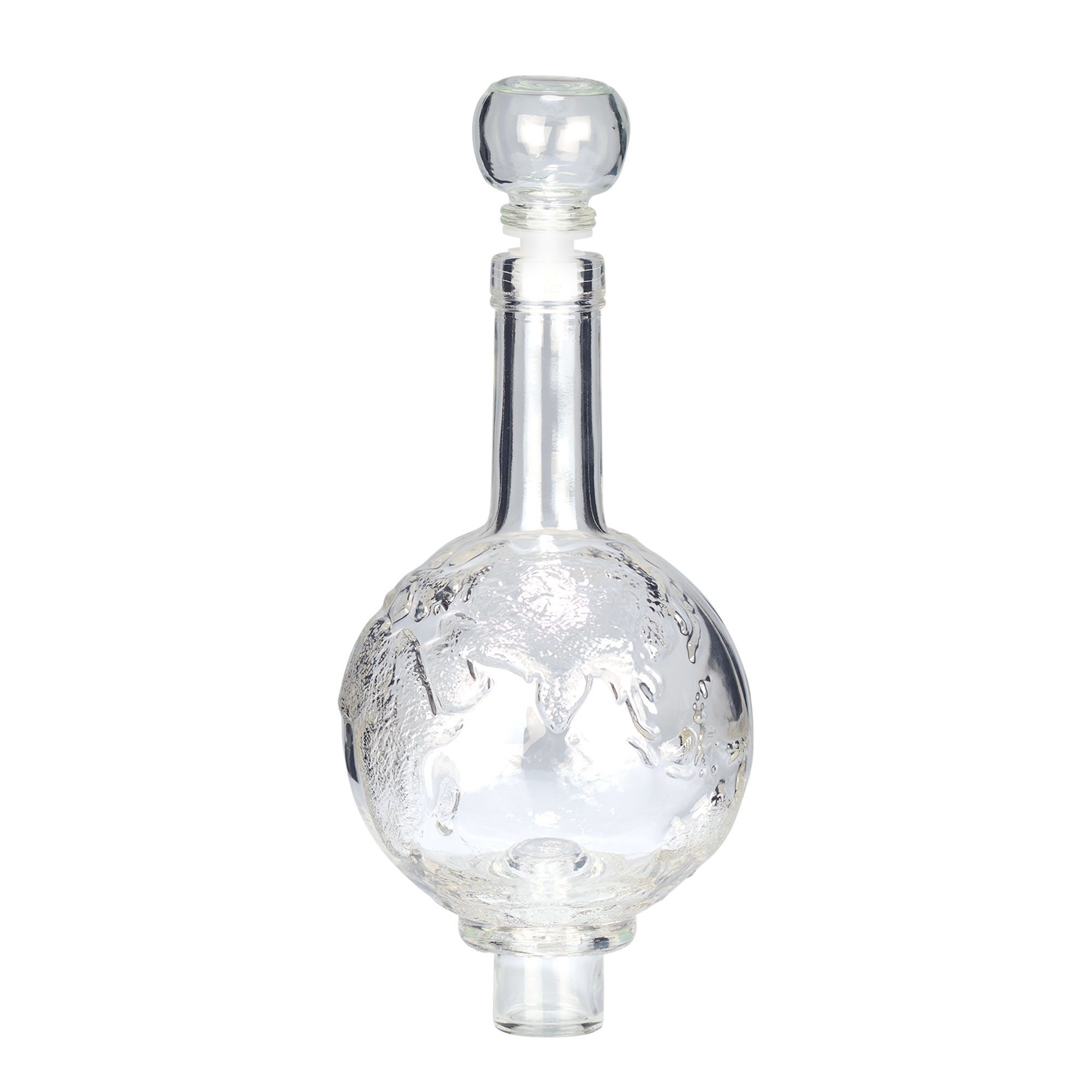 500 ml glasflaska 'Globus', öppning: kork