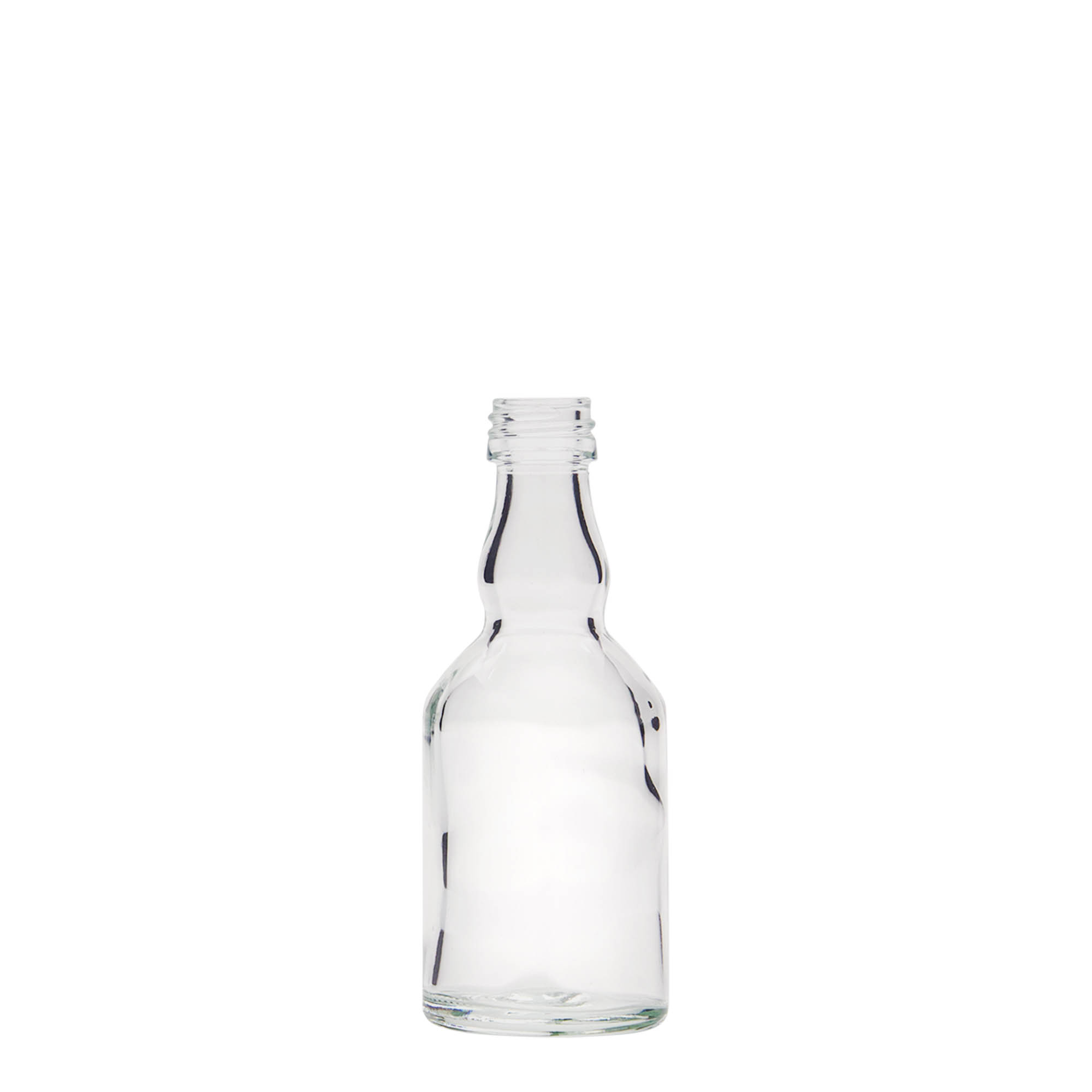 50 ml glasflaska 'Georgio', öppning: PP 18 50 ml glasflaska 'Georgio', öppning: PP 18