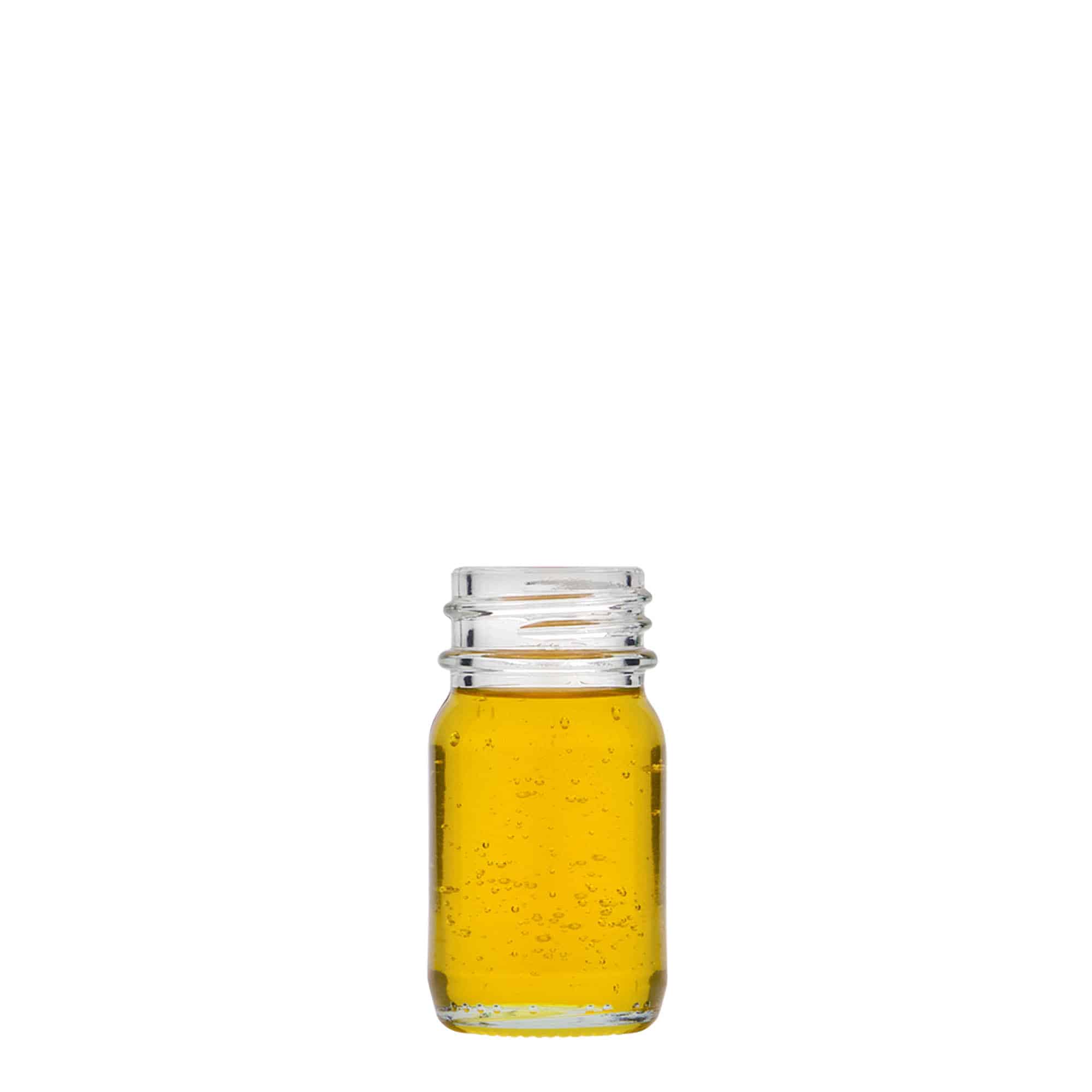 30 ml burk med bred hals, mynning: DIN 32