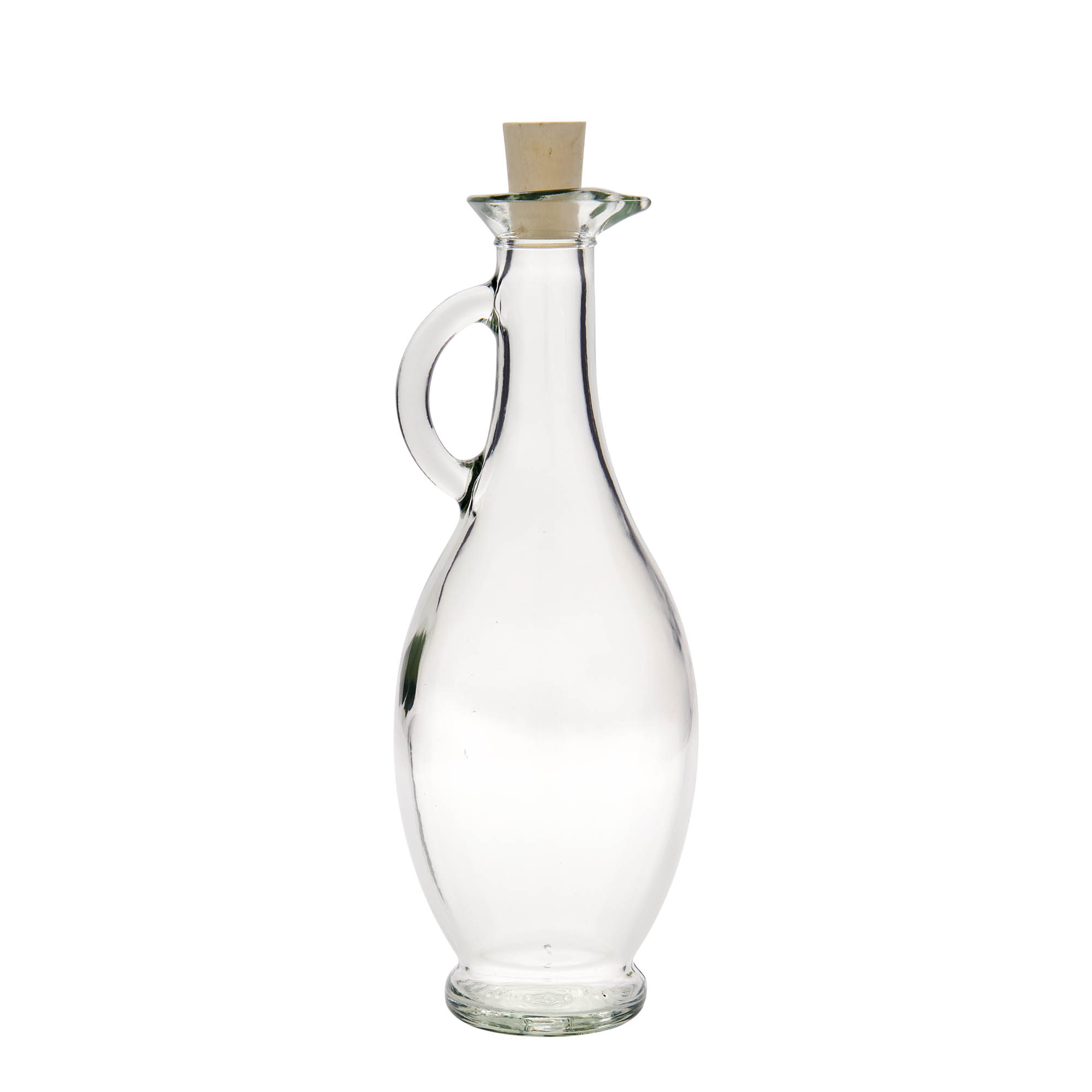 500 ml vinäger-/oljeflaska 'Egizia', mynning: kork 500 ml vinäger-/oljeflaska 'Egizia', mynning: kork