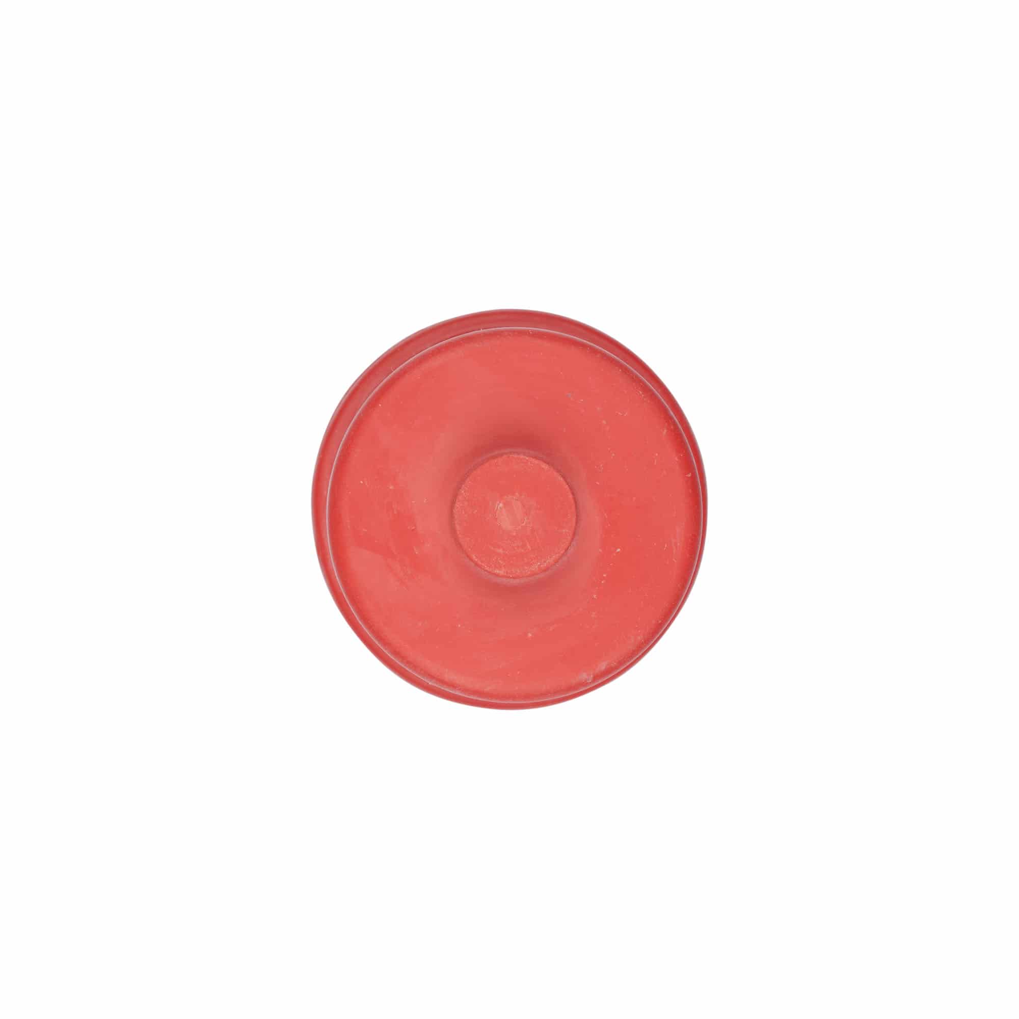 Mustlock typ 4a, gummi, rött