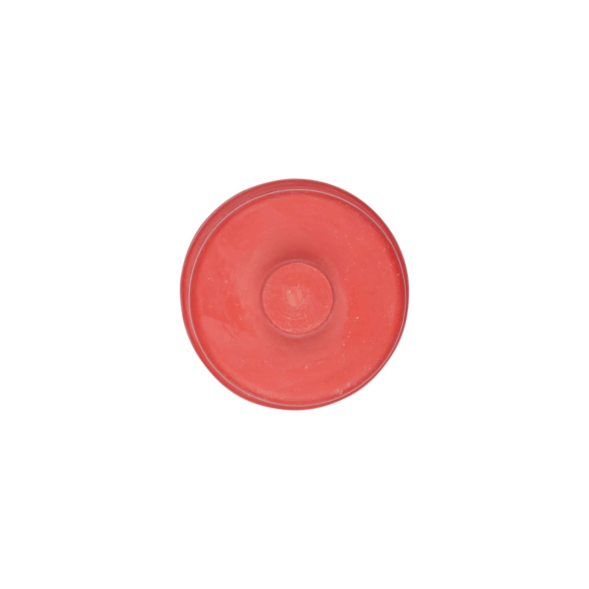 Mustlock typ 4a, gummi, röd