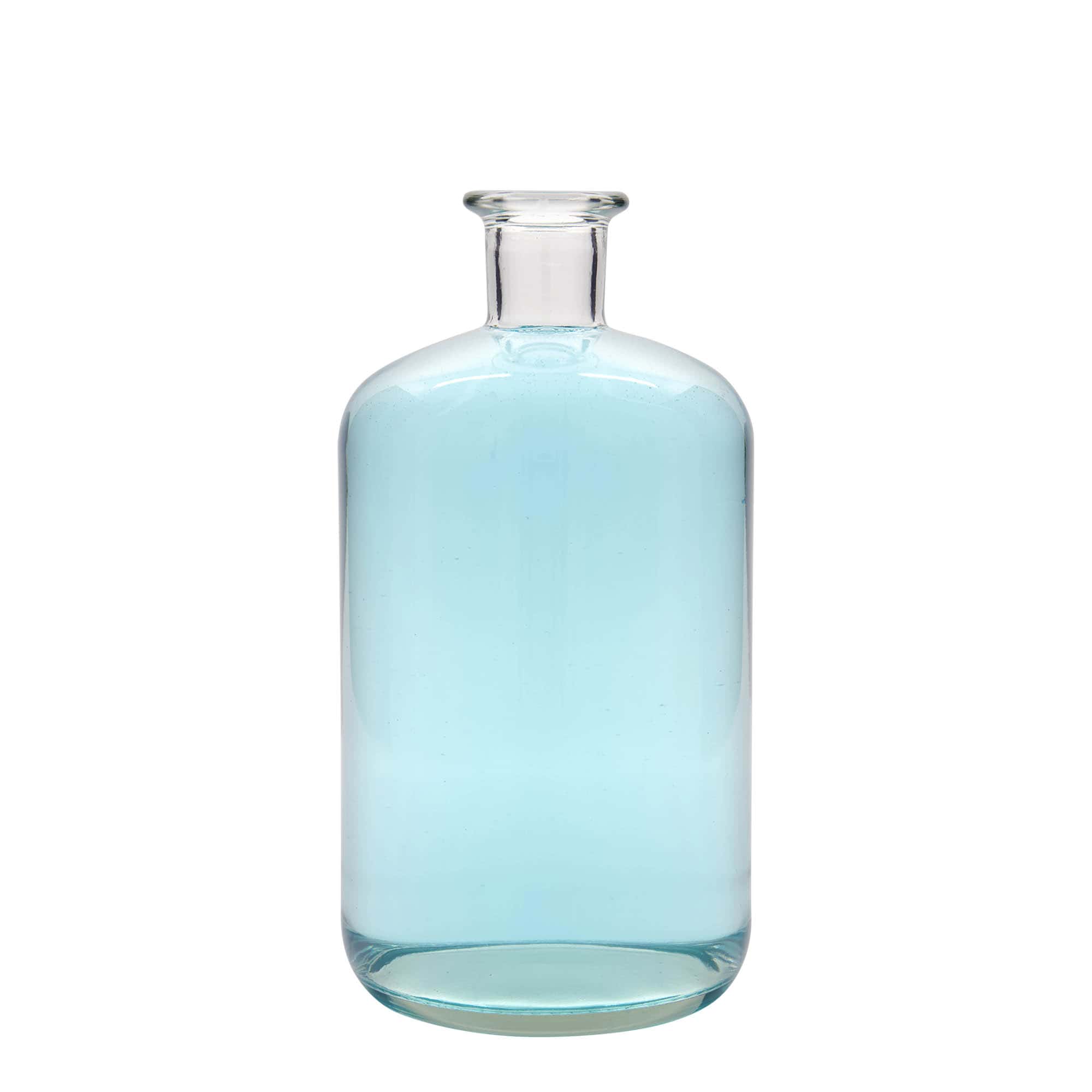 1 500 ml apoteksglasflaska, mynning: kork