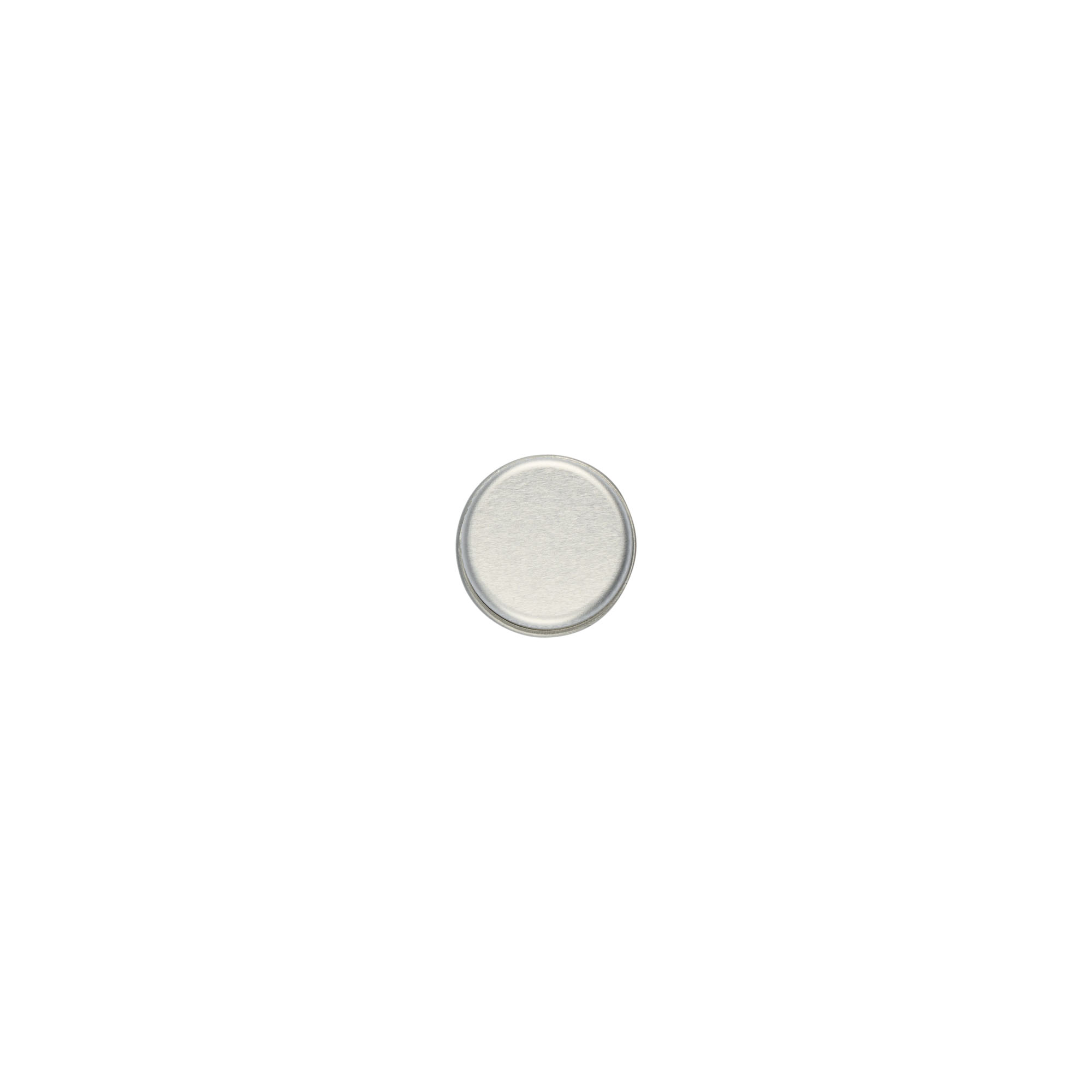 Skruvlock, metall, silver, för mynning: 20/410
