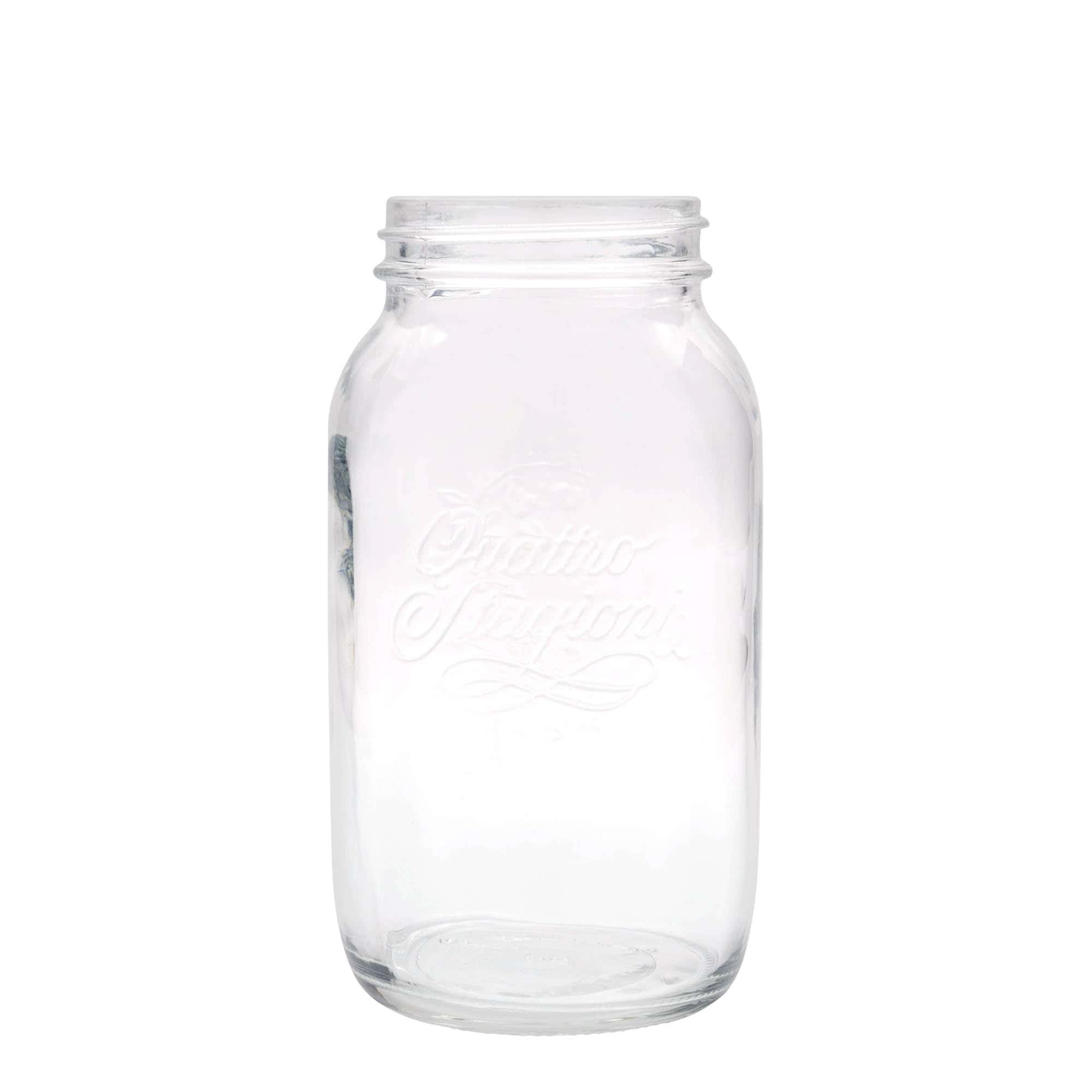 1 500 ml glas 'Quattro Stagioni', mynning: skruvkapsel