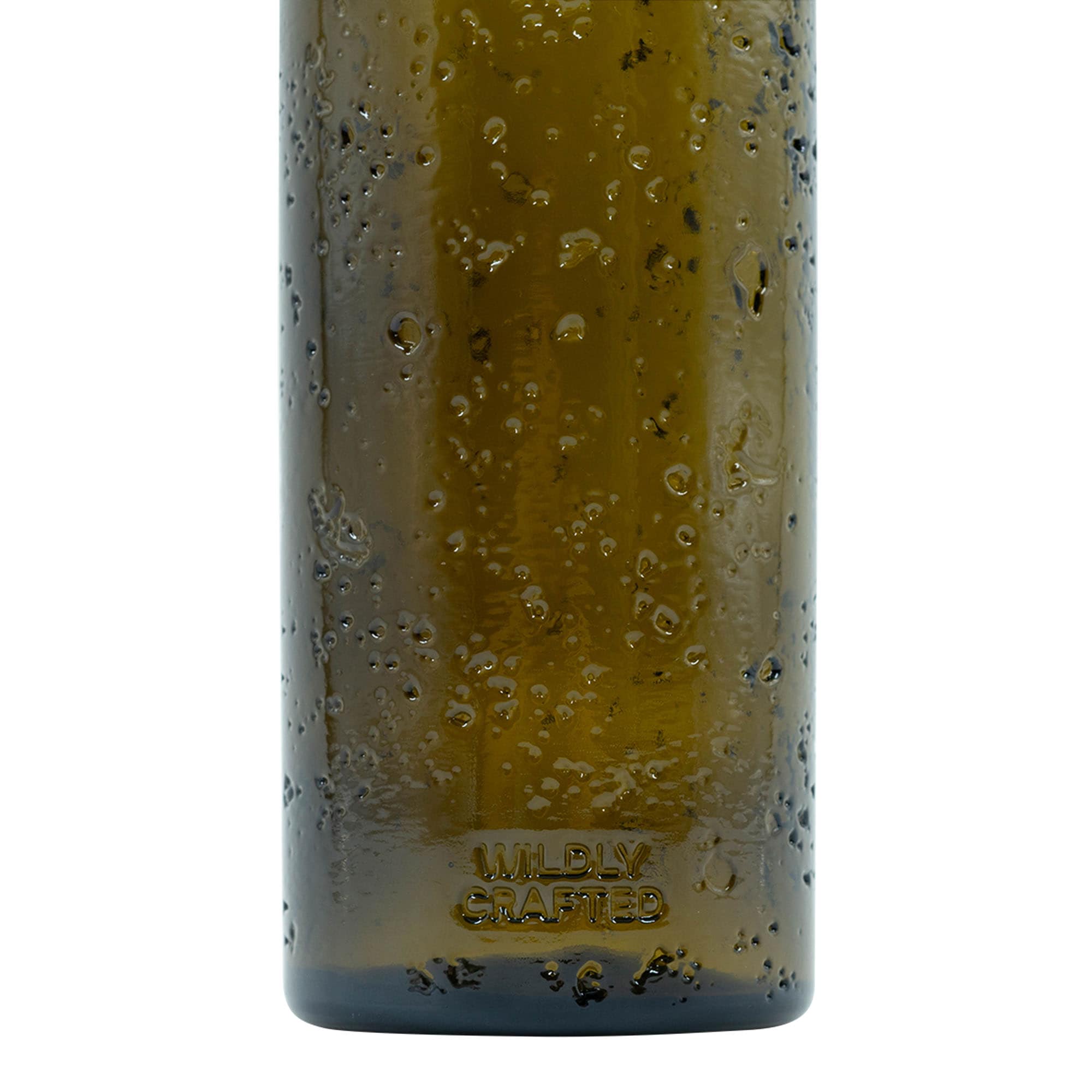 500 ml Wildtillverkad glasflaska 'Bobber Jr', brun, öppning: kork