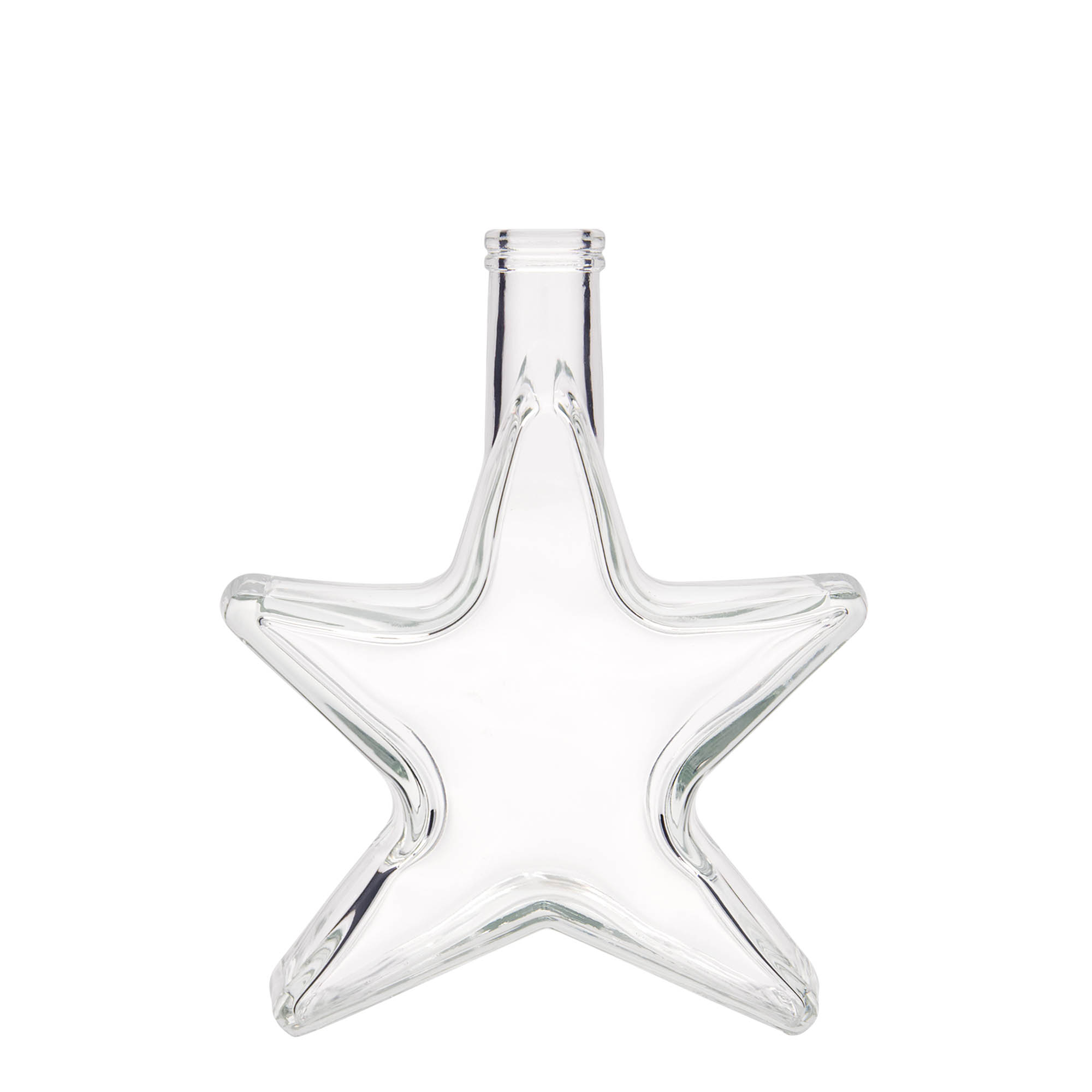 350 ml glasflaska 'Stjärna', öppning: kork 350 ml glasflaska 'Stjärna', öppning: kork