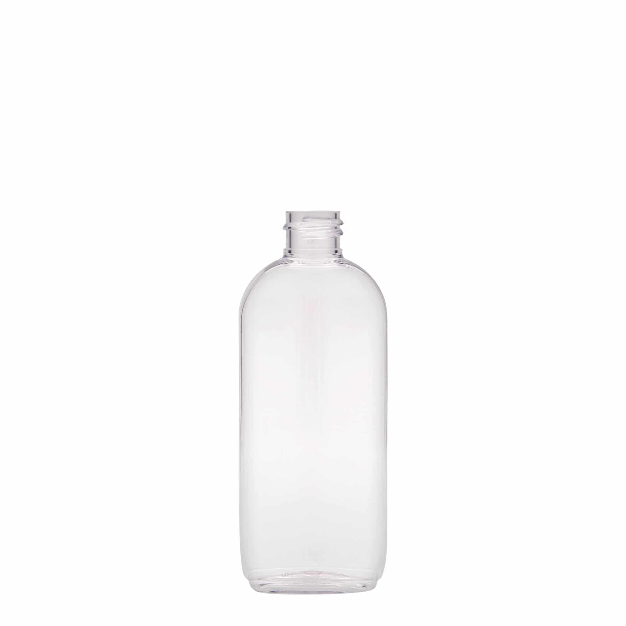 100 ml PET-flaska 'Iris', oval, plast, mynning: GPI 20/410
