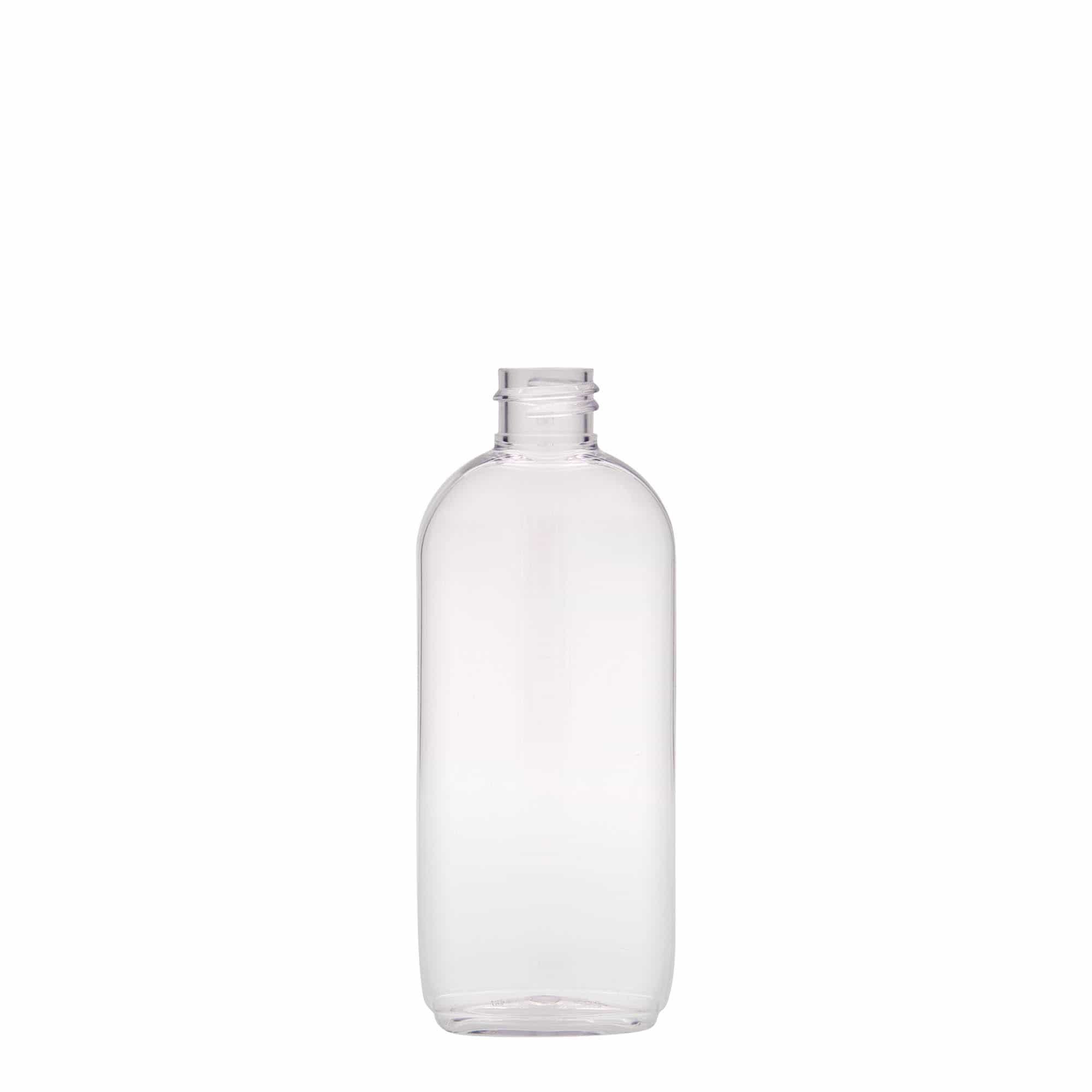100 ml PET-flaska 'Iris', oval, plast, öppning: 20/410 100 ml PET-flaska 'Iris', oval, plast, öppning: 20/410