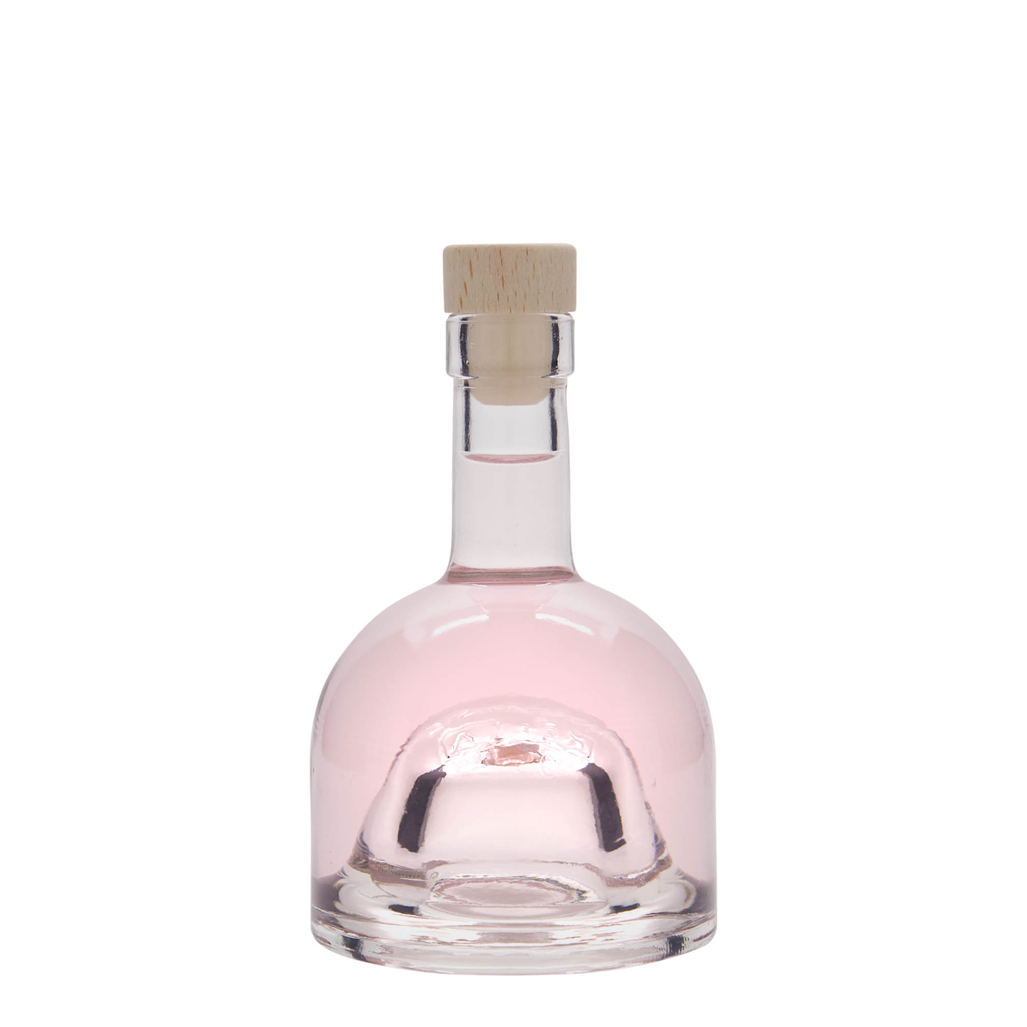 200 ml glasflaska 'Kato', mynning: kork