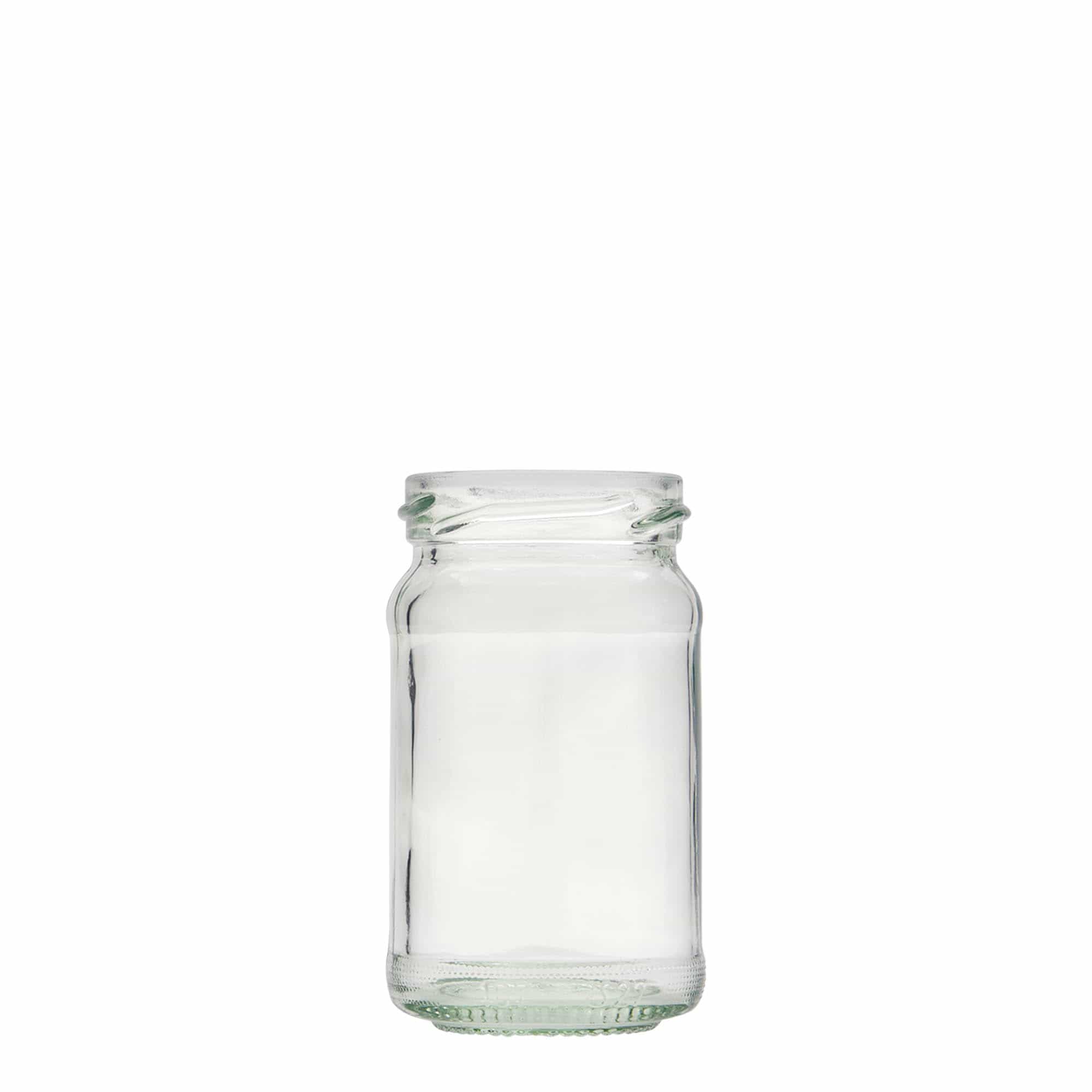 107 ml högt runt glas, mynning: Twist-Off (TO 48)