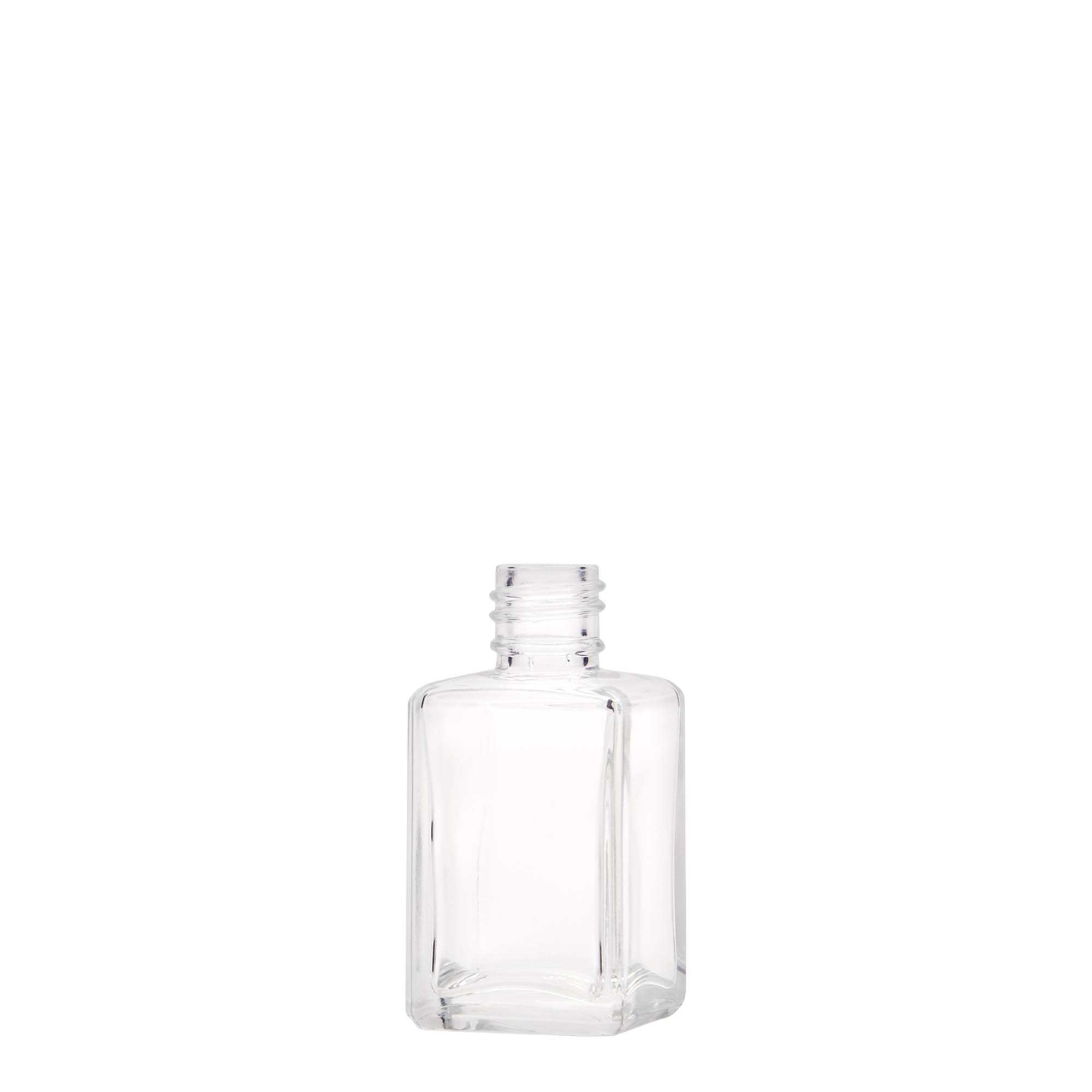 30 ml glasflaska 'Tamme', kvadratisk, öppning: PP 18