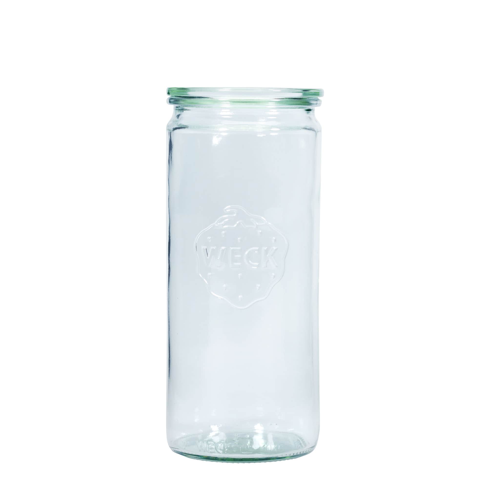 1 040 ml WECK cylinderburk, mynning: rund kant