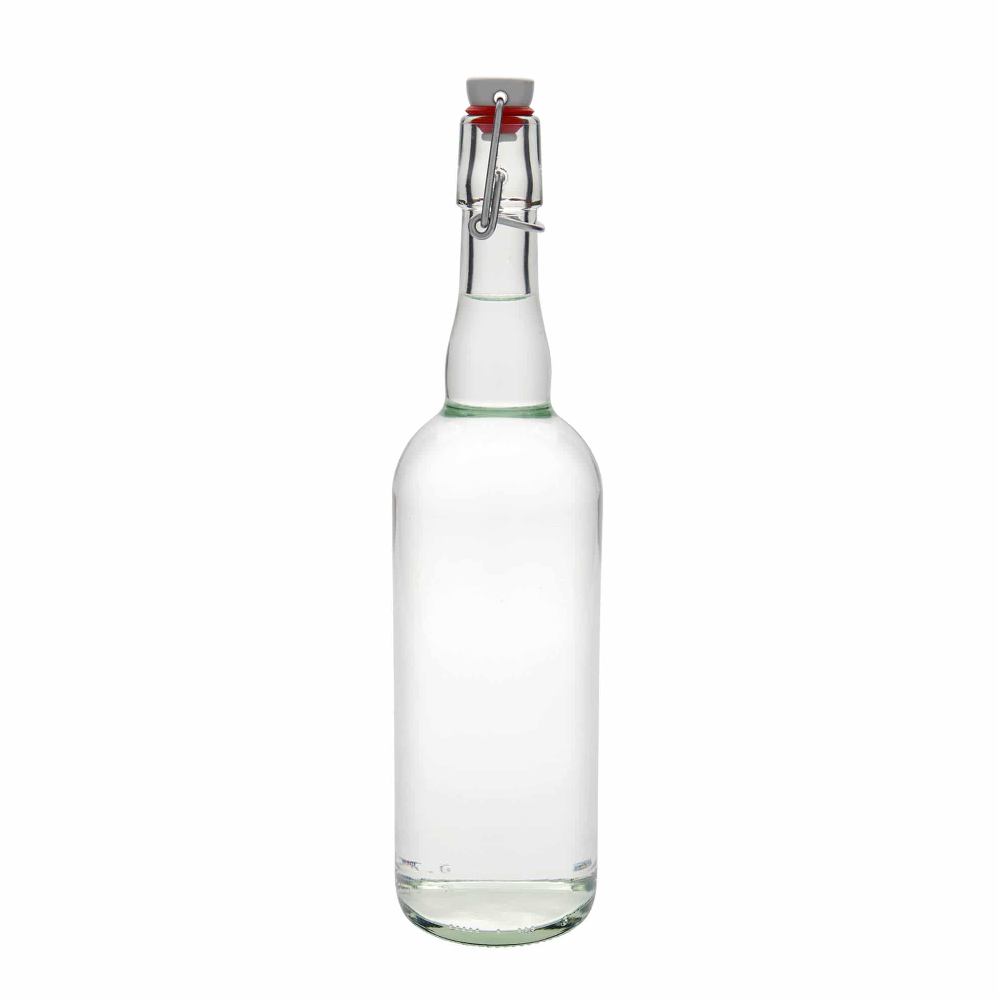 750 ml ölflaska Belgien, glas, mynning: patentkork