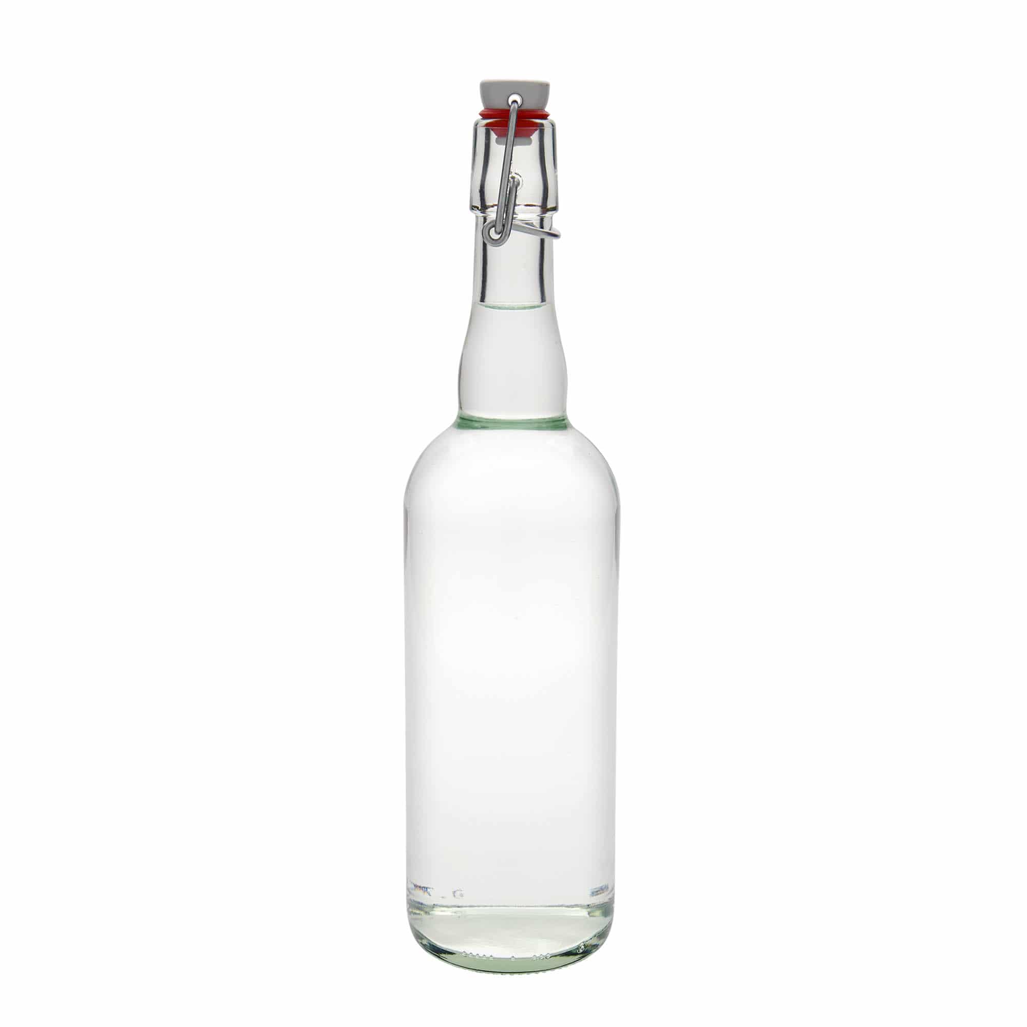 750 ml ölflaska Belgien, glas, öppning: patentkork