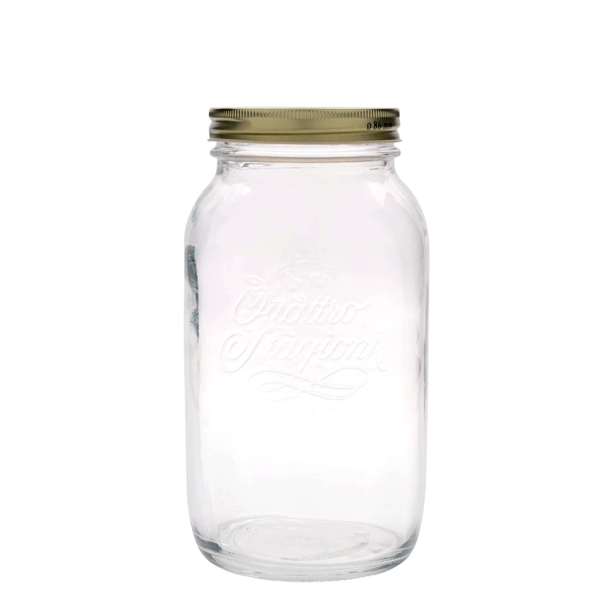 1 500 ml glas 'Quattro Stagioni', mynning: skruvkapsel 1 500 ml glas 'Quattro Stagioni', mynning: skruvkapsel