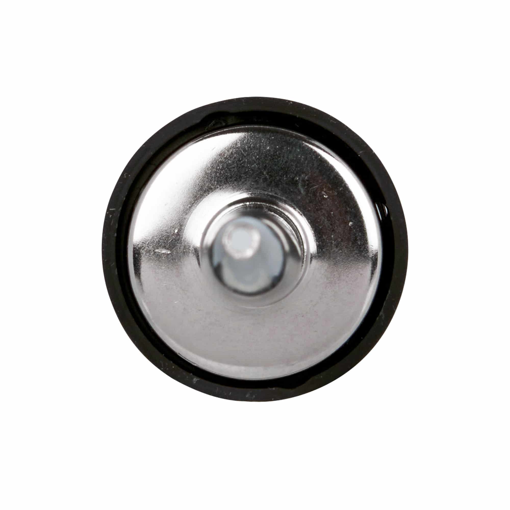 Flaskhällare Inox sammetskrage, rostfritt stål, silver