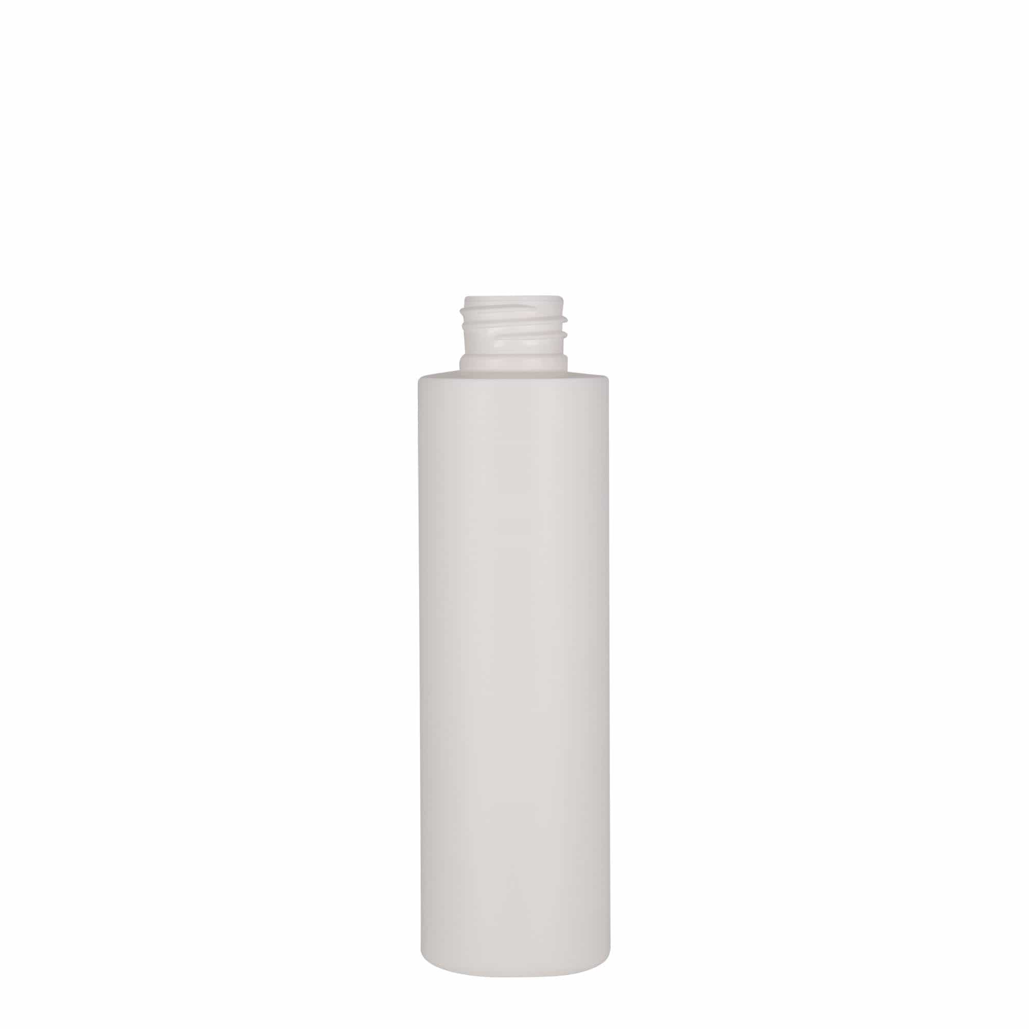 150 ml plastflaska 'Pipe', HDPE, vit, öppning: 24/410