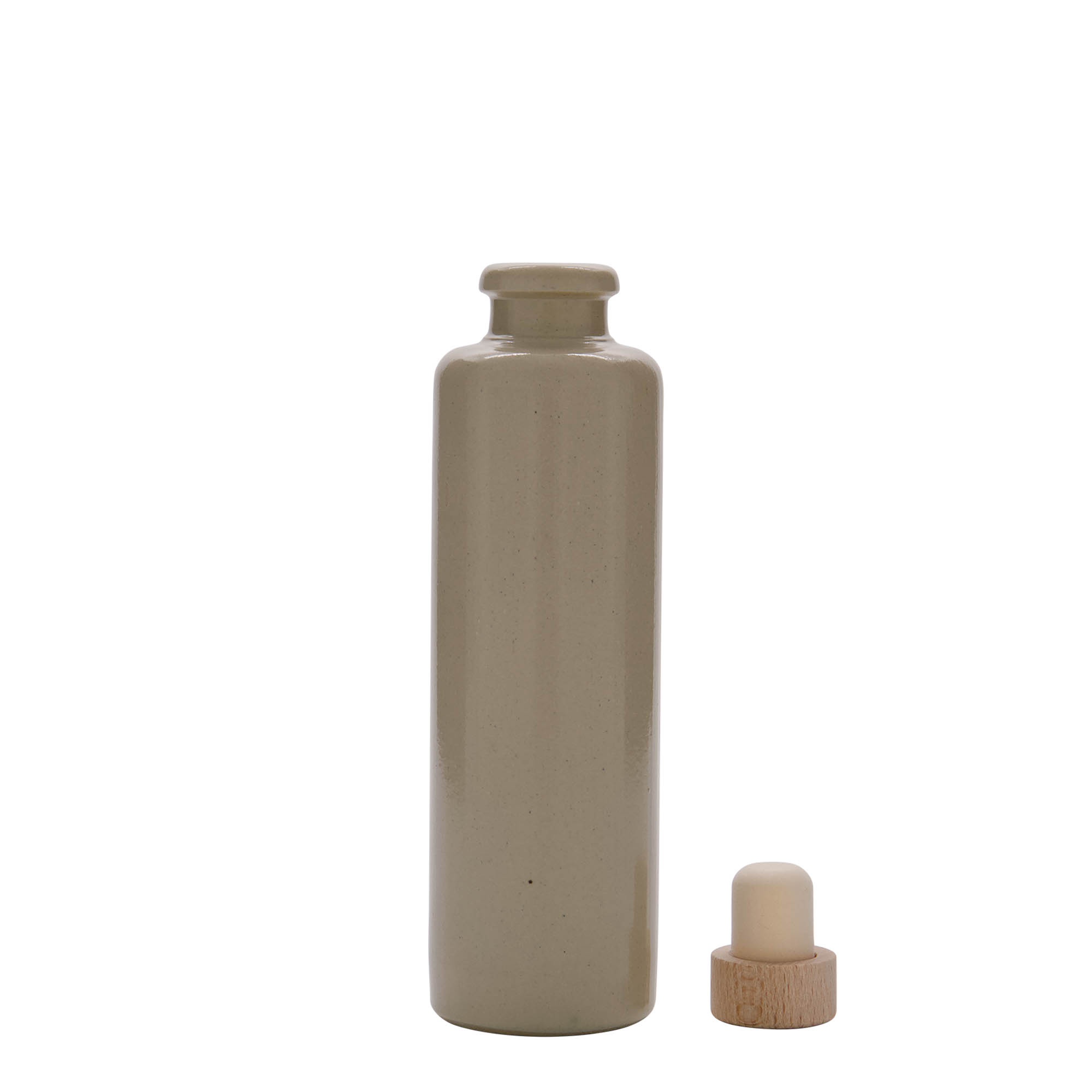 200 ml lerkrus, stengods, beige, mynning: kork 200 ml lerkrus, stengods, beige, mynning: kork