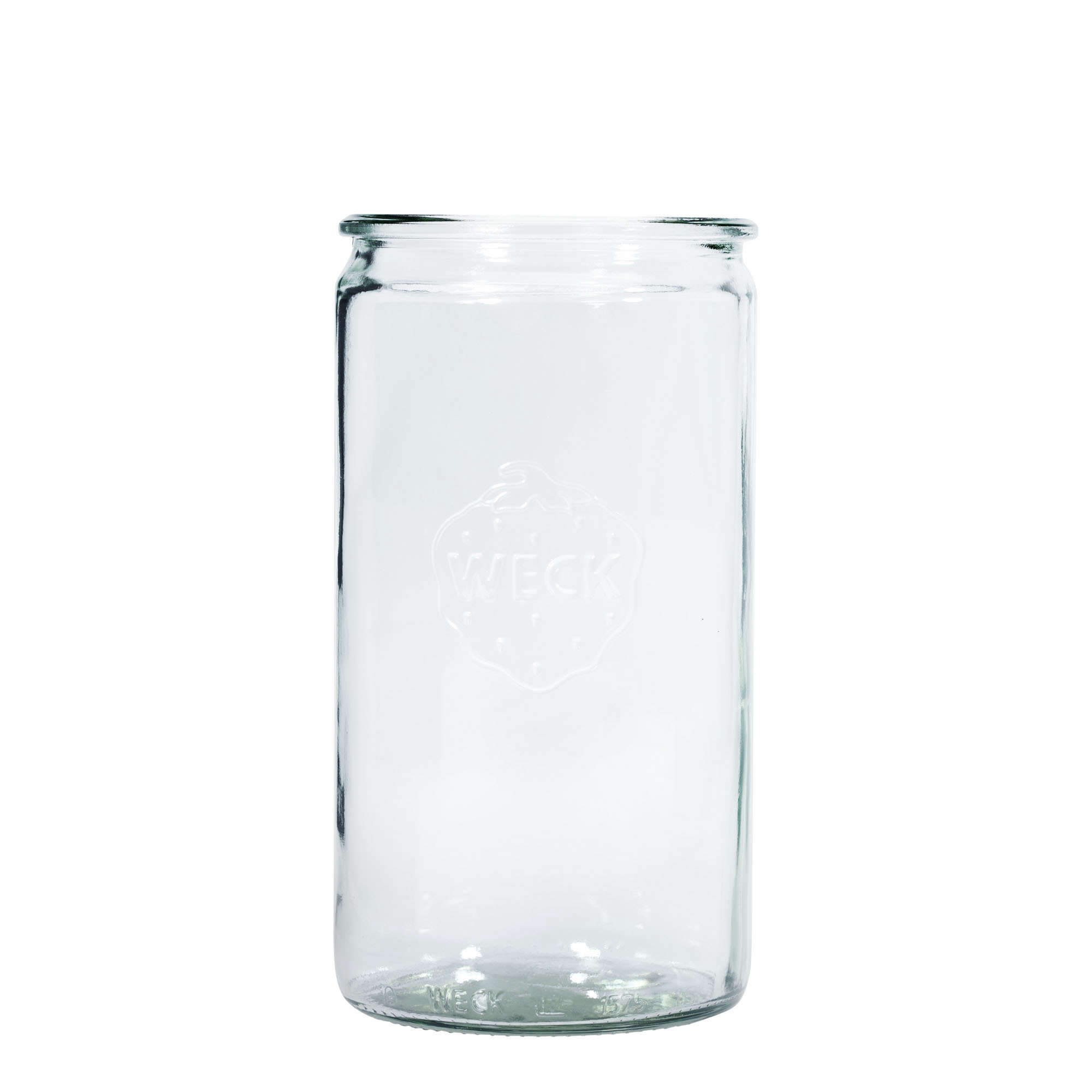 1 575 ml WECK cylinderburk, mynning: rund kant