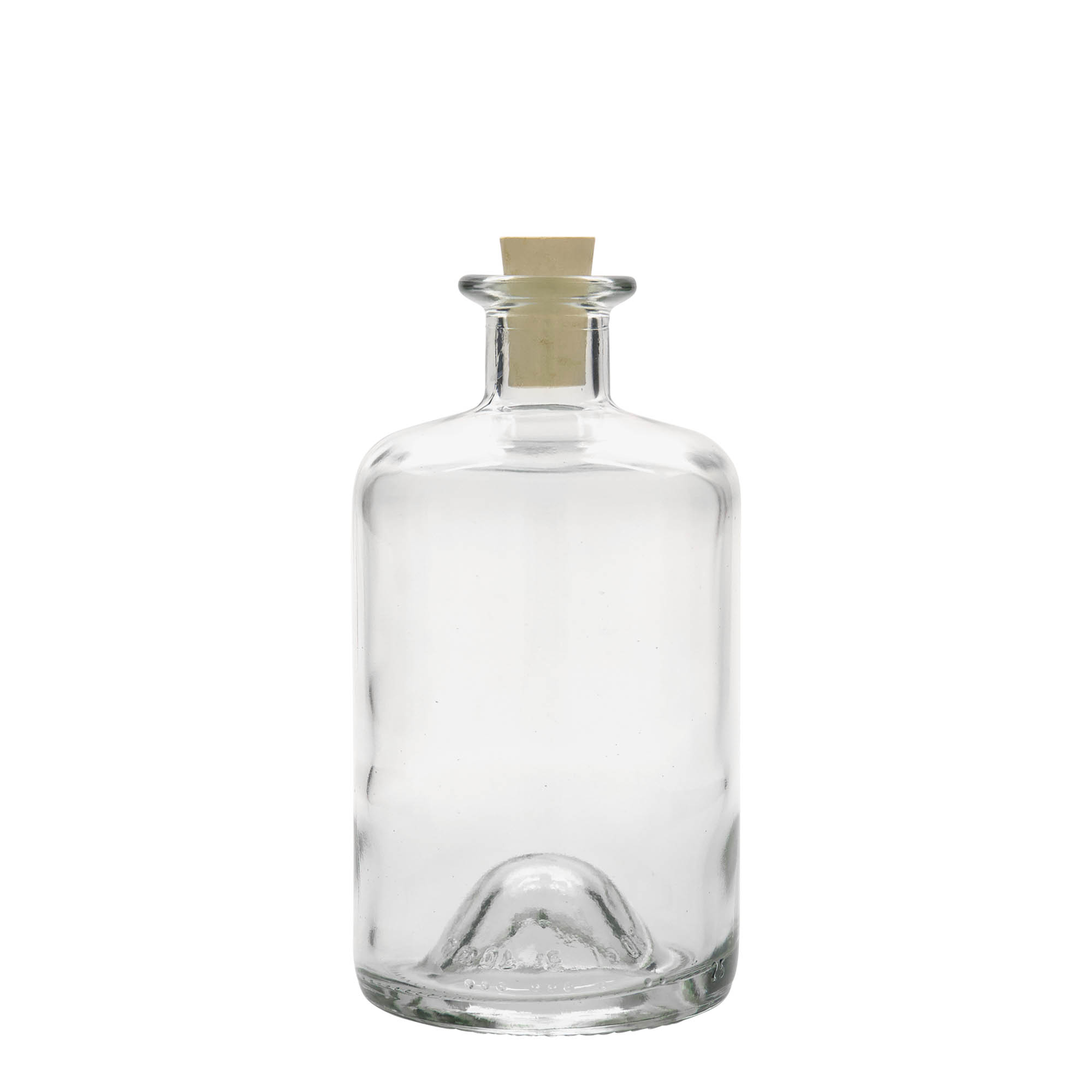 500 ml glasflaska apotekare, öppning: kork 500 ml glasflaska apotekare, öppning: kork
