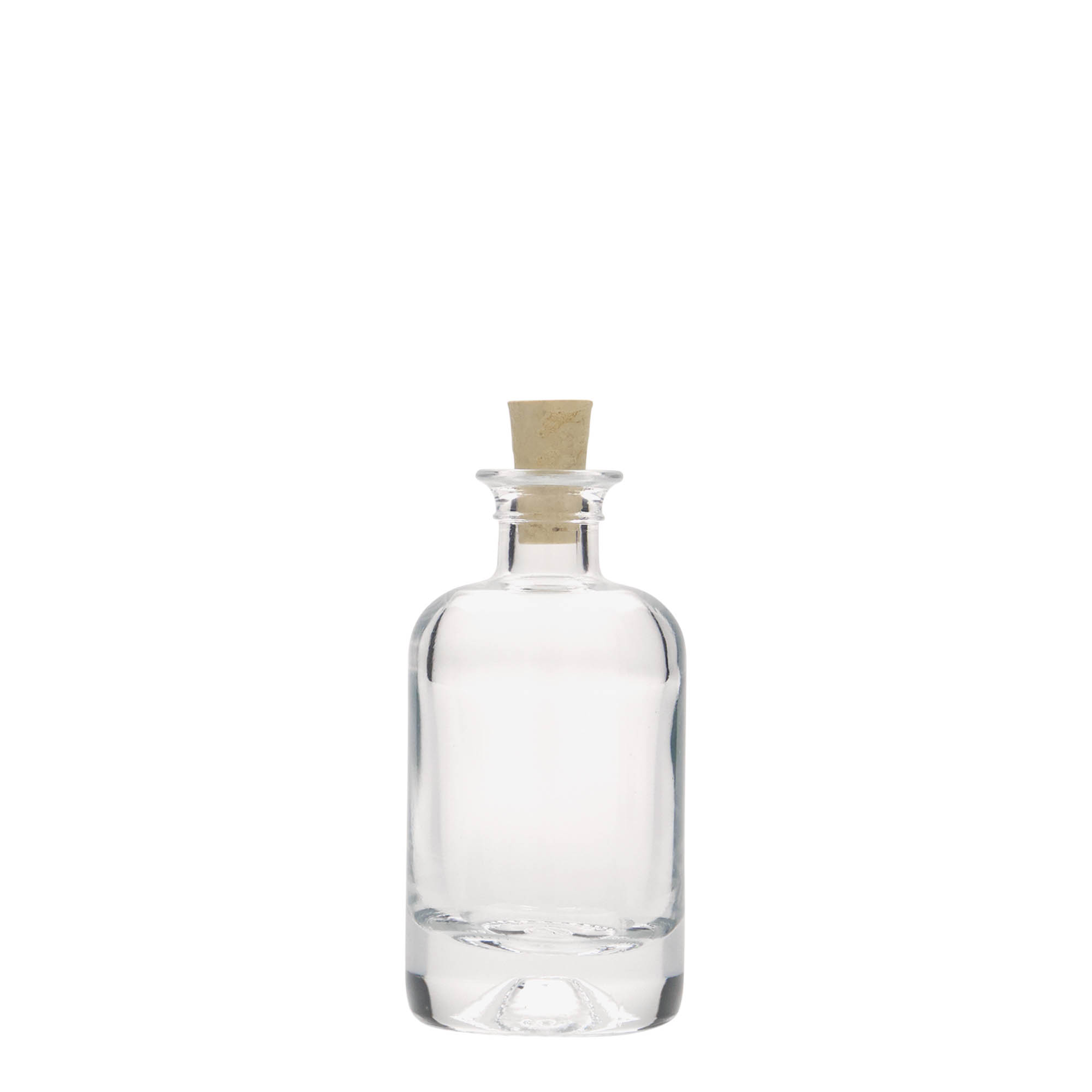 40 ml glasflaska apotekare, öppning: kork